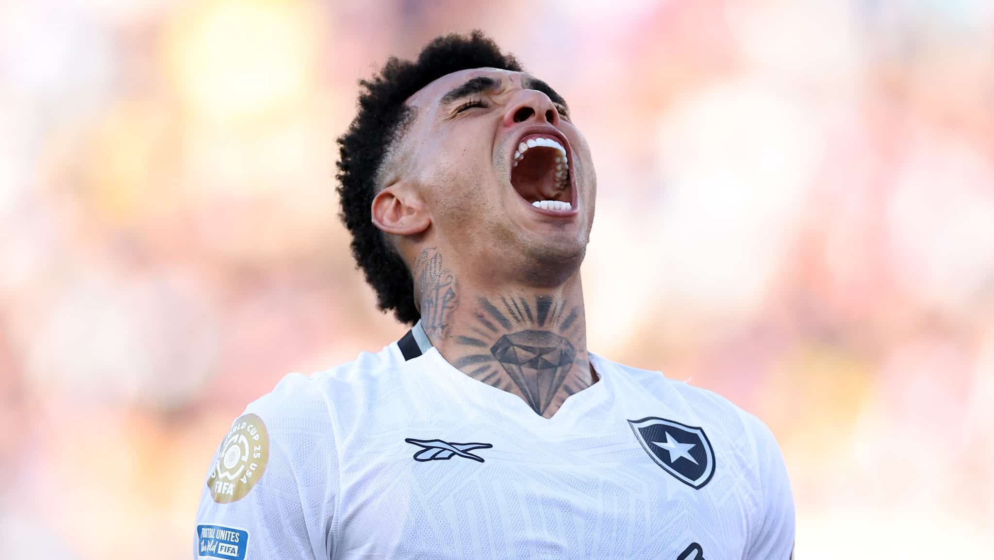 Igor Jesus marcou o gol do Botafogo (Foto: Vitor Silva/Botafogo)