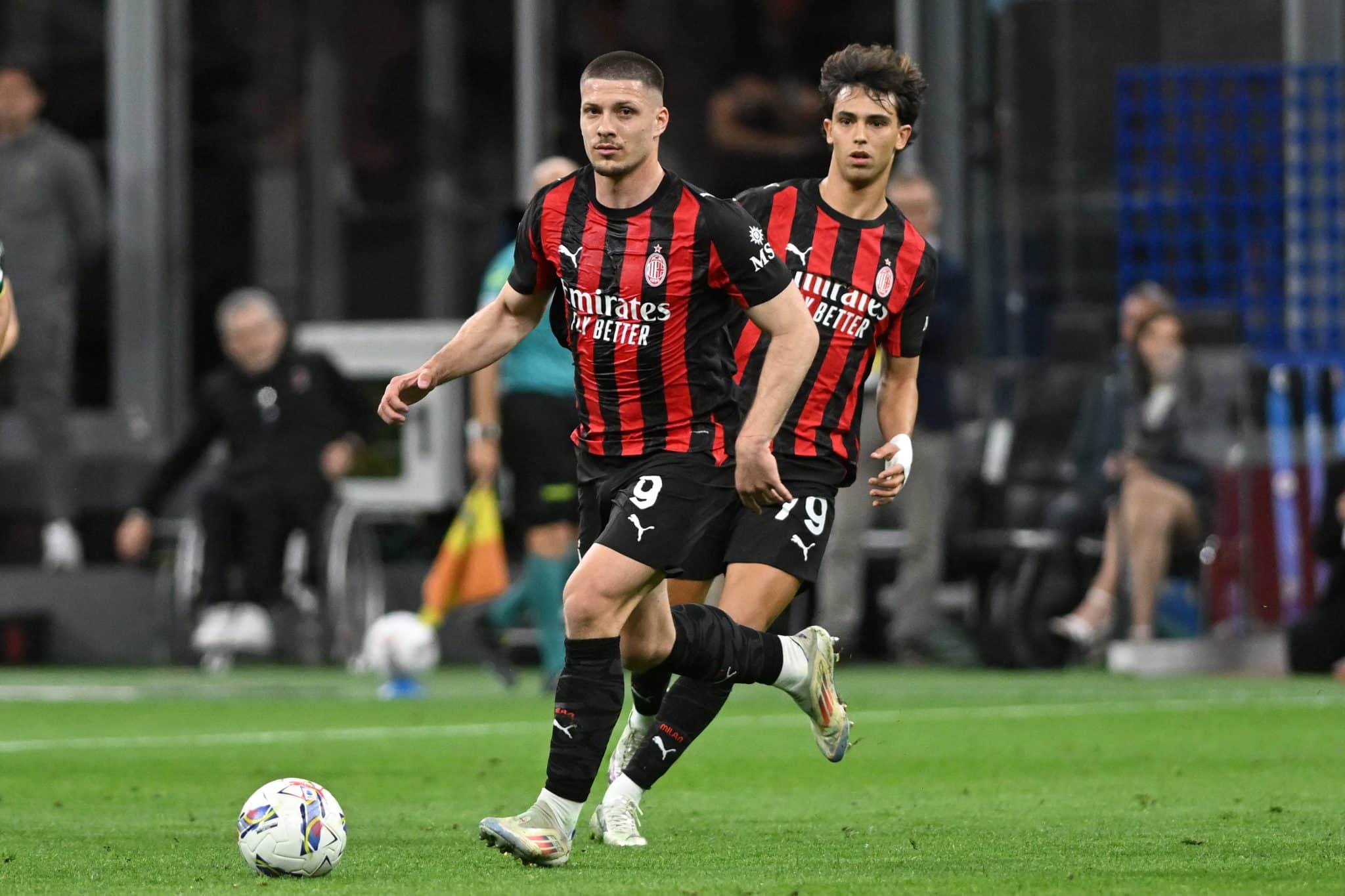 Jovic marcou quatro gols na última temporada pelo Milan (Foto: Imago)