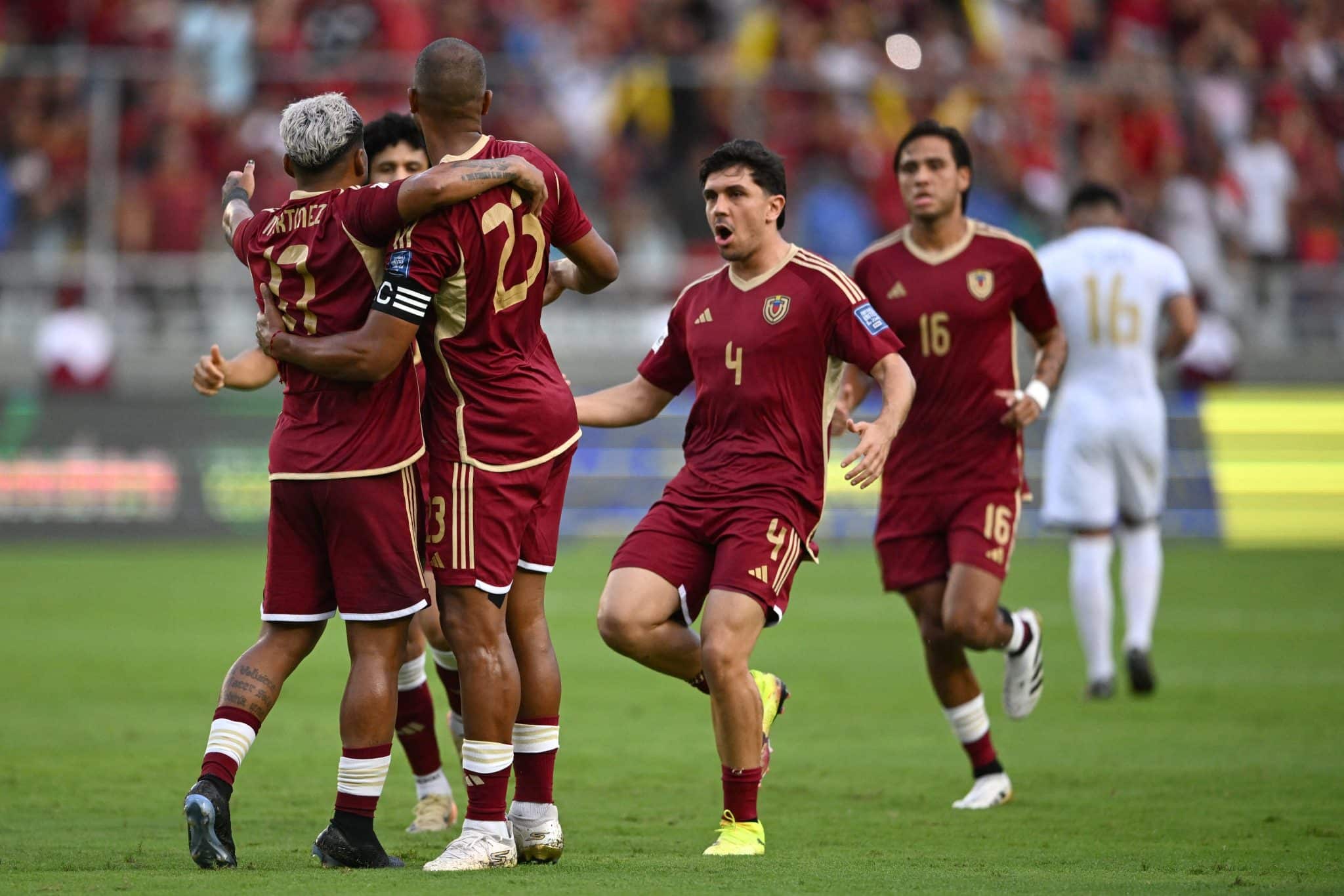 Venezuela ficou perto de vaga na repescagem (Foto: Divulga&ccedil;&atilde;o/Conmebol)