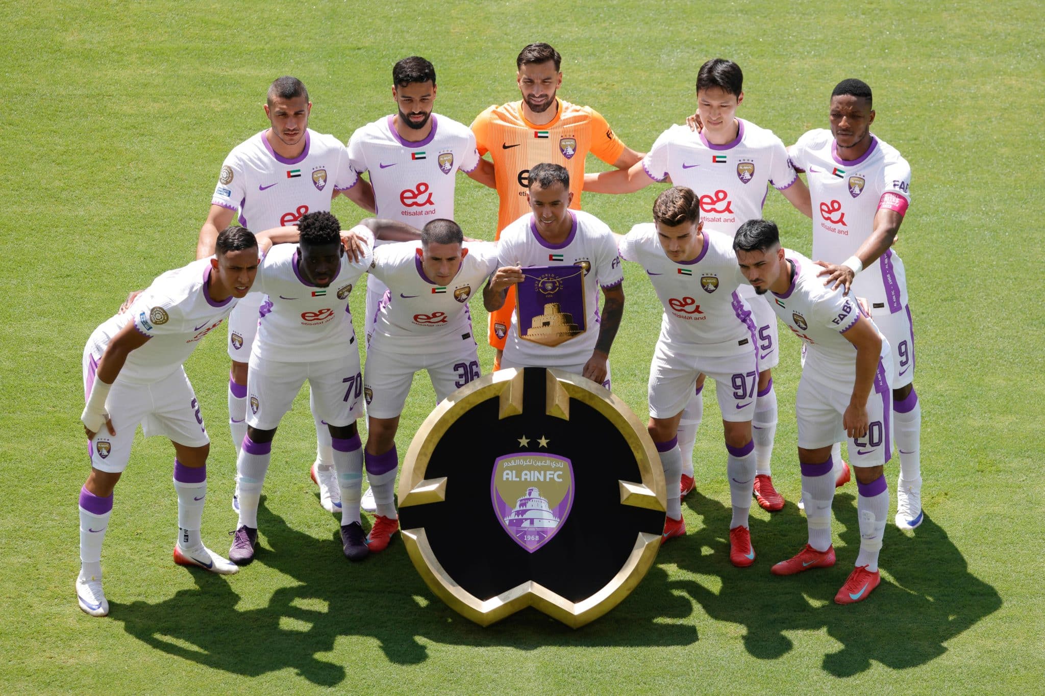 Time titular do Al Ain que venceu o Wydad