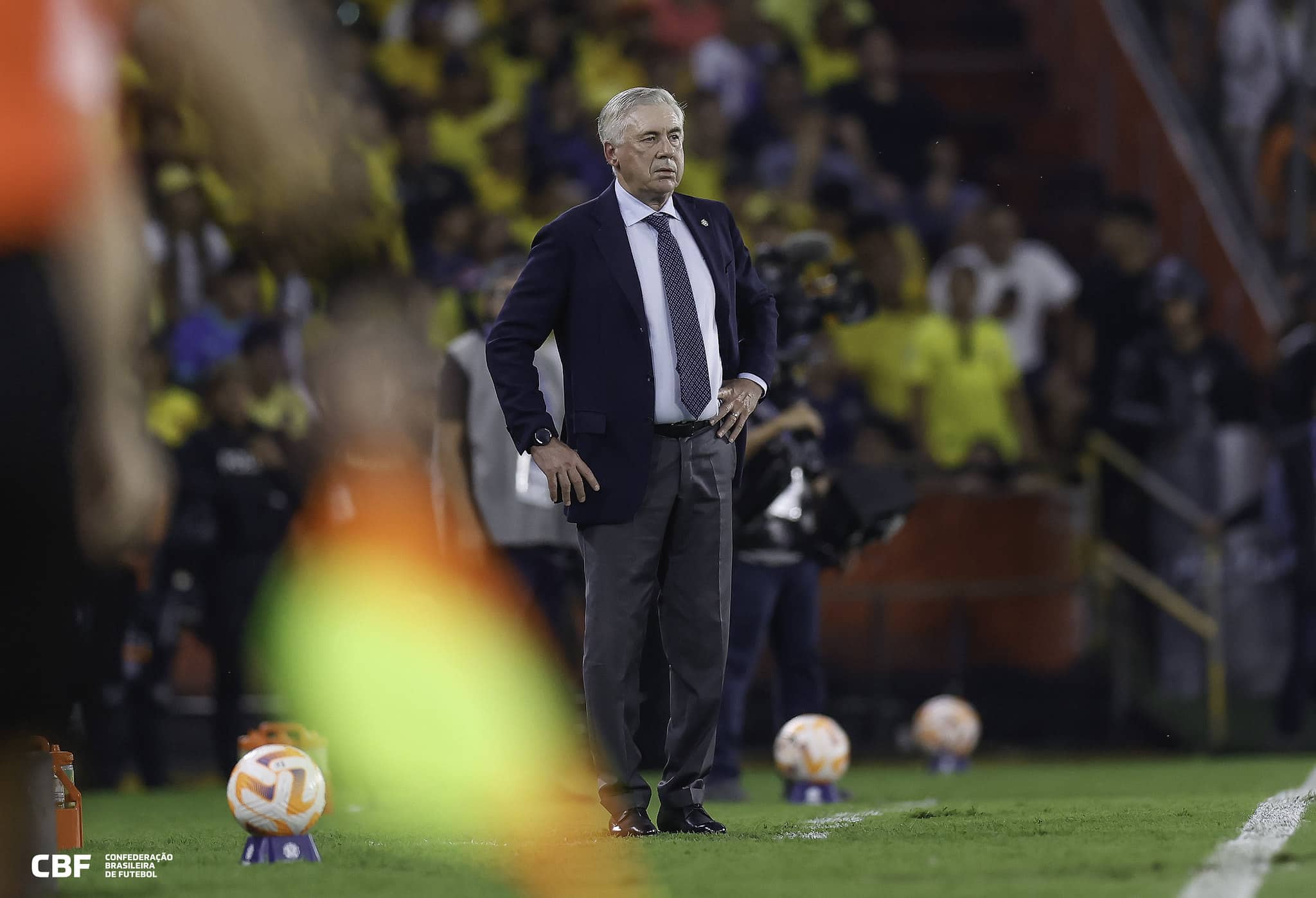 Carlo Ancelotti, t&eacute;cnico da sele&ccedil;&atilde;o brasileira