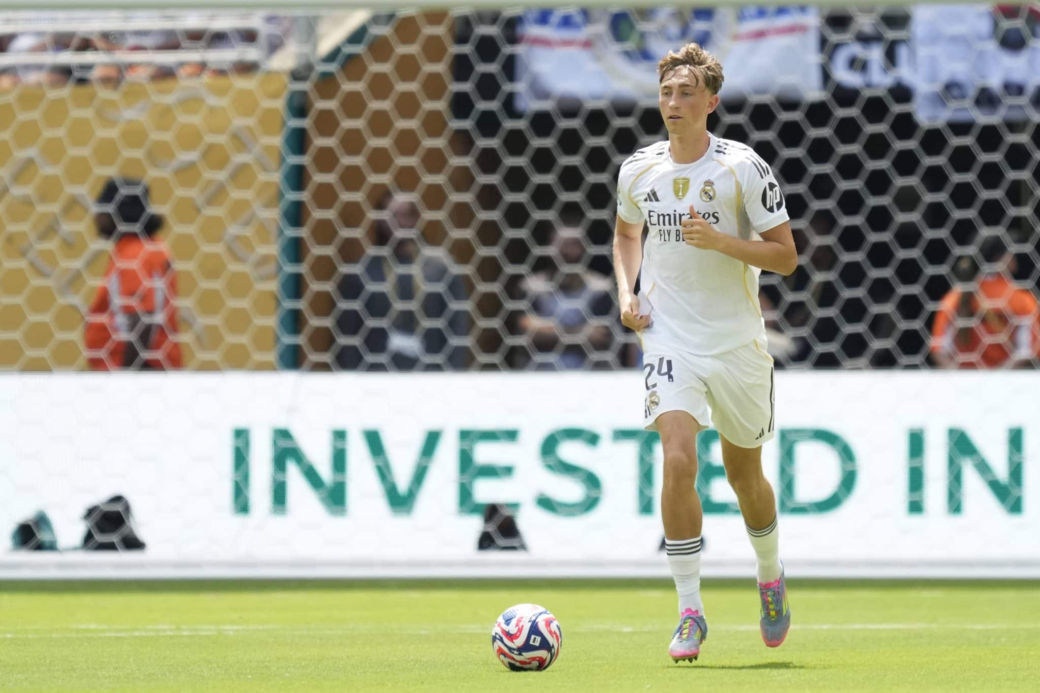 Dean Huijsen em a&ccedil;&atilde;o pelo Real Madrid