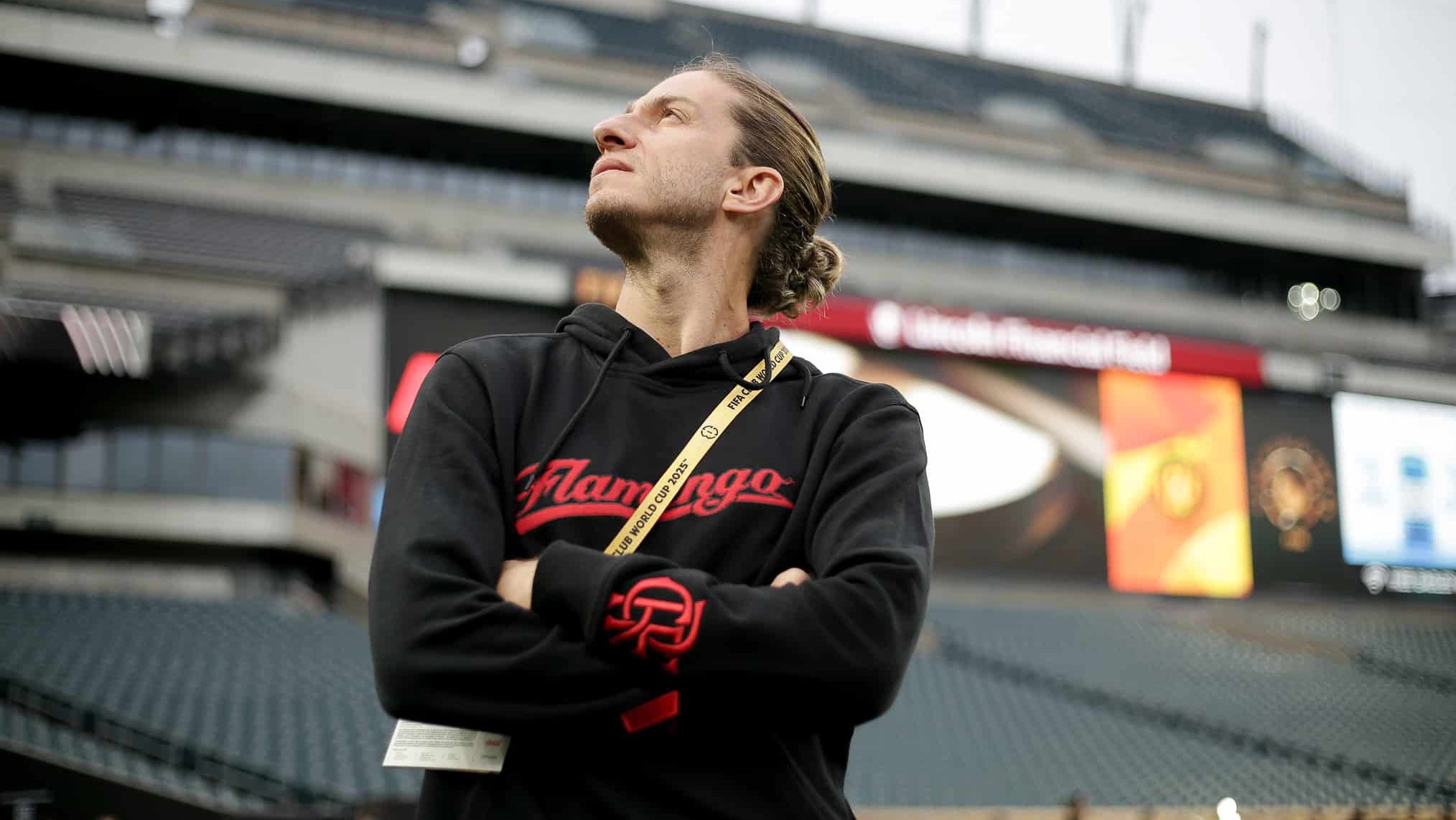 Filipe Lu&iacute;s, t&eacute;cnico do Flamengo