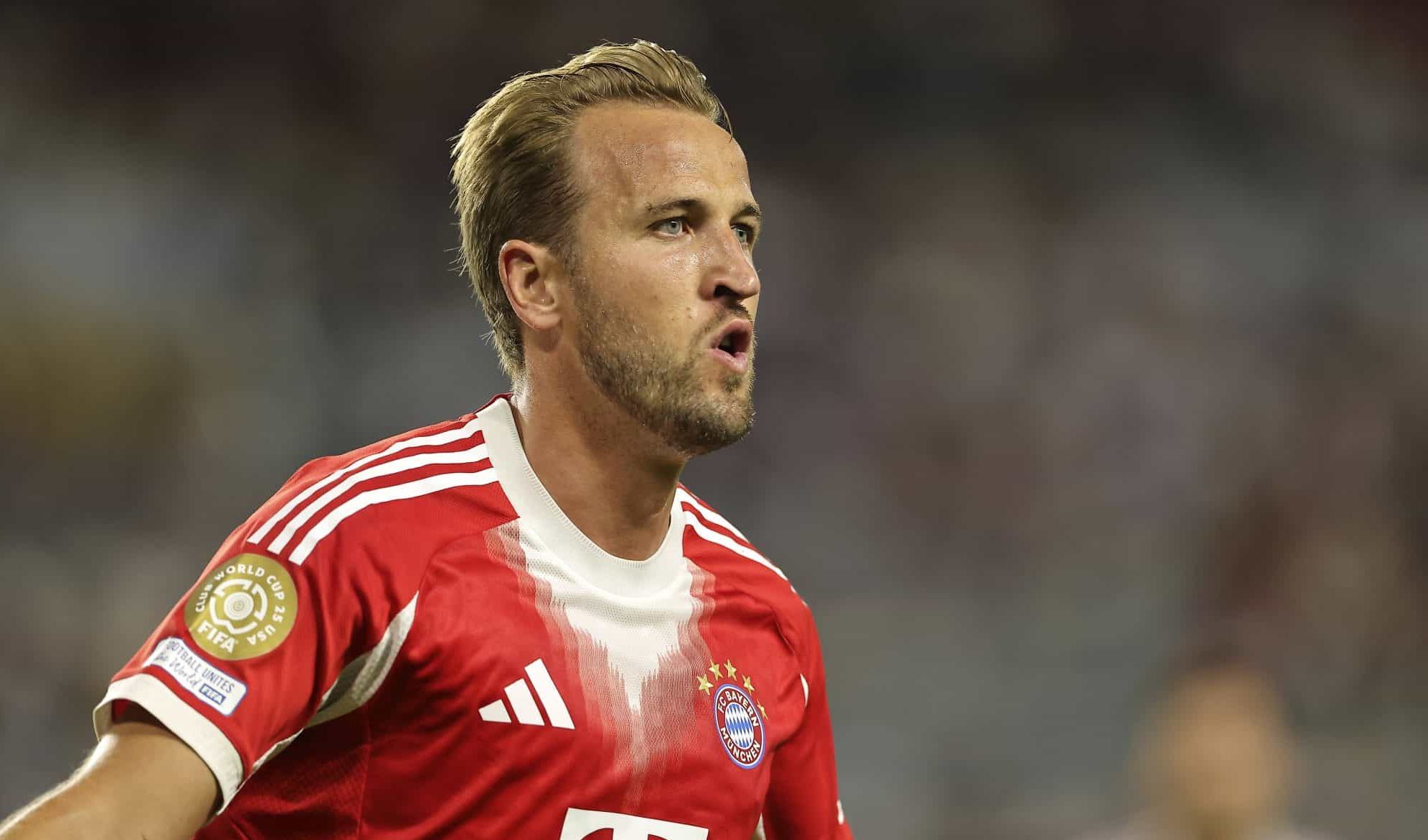 Harry Kane comemora gol do Bayern de Munique