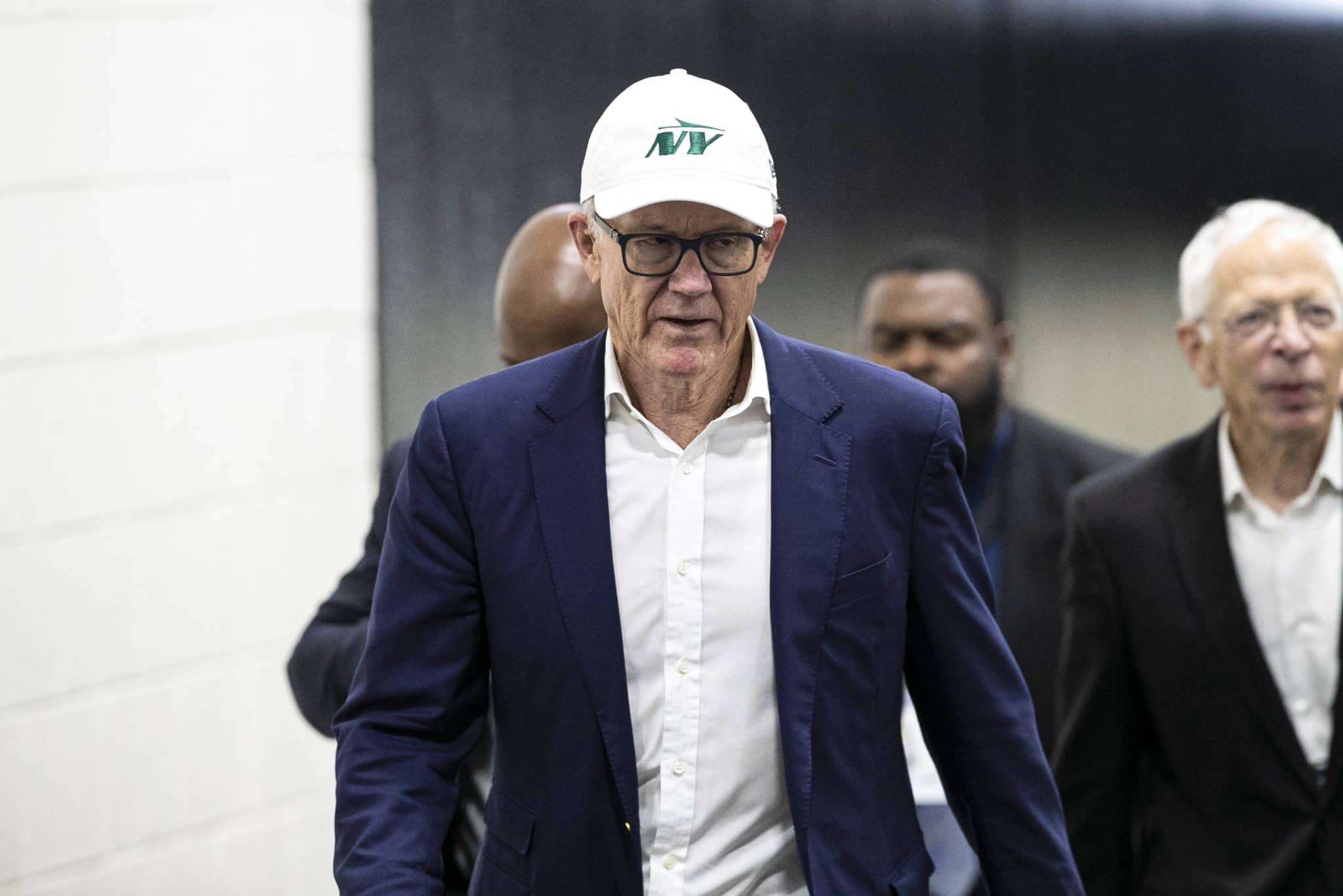 PITTSBURGH, PA &ndash; OCTOBER 20: New York Jets owner Woody Johnson looks on during the regular season NFL, American Football
