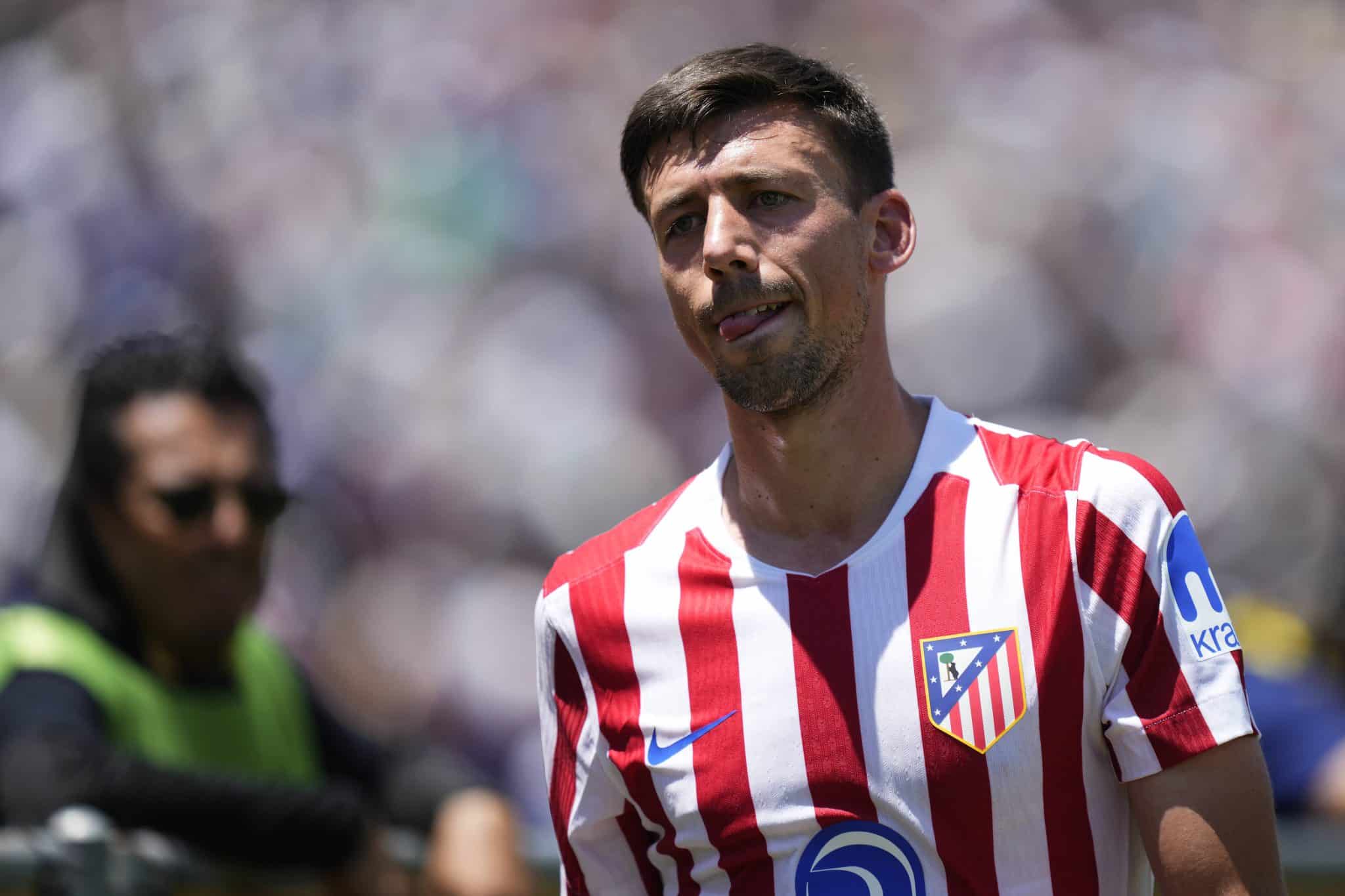  Clement Lenglet atuando pelo Atl&eacute;tico de Madrid no Mundial de Clubes (Foto: IMAGO /&nbsp;NurPhoto)