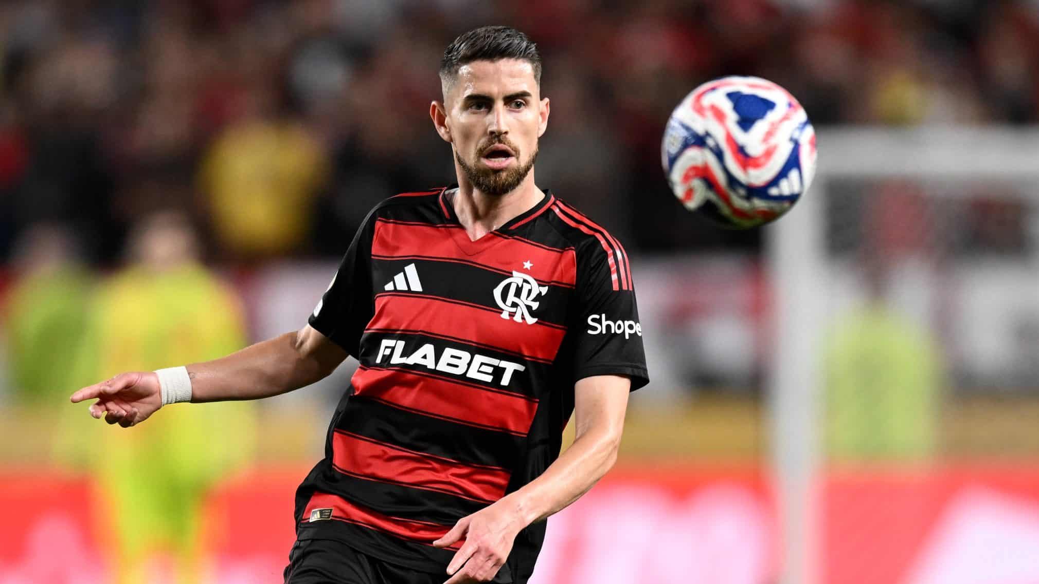 Jorginho em a&ccedil;&atilde;o pelo Flamengo
