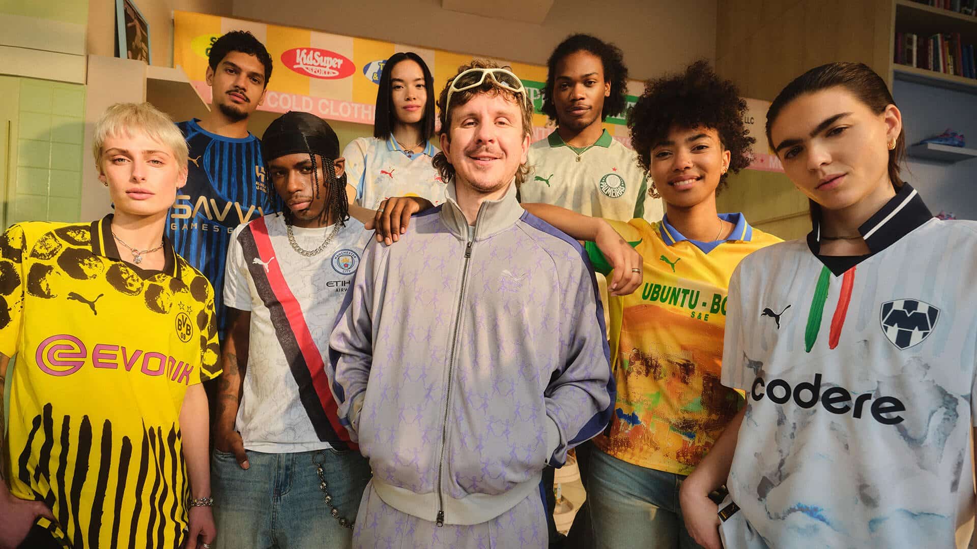 KidSuper &eacute; o respons&aacute;vel pelo design dos uniformes