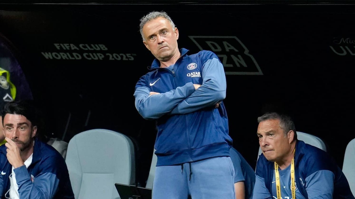 Luis Enrique, t&eacute;cnico do PSG Foto: (Imago)
