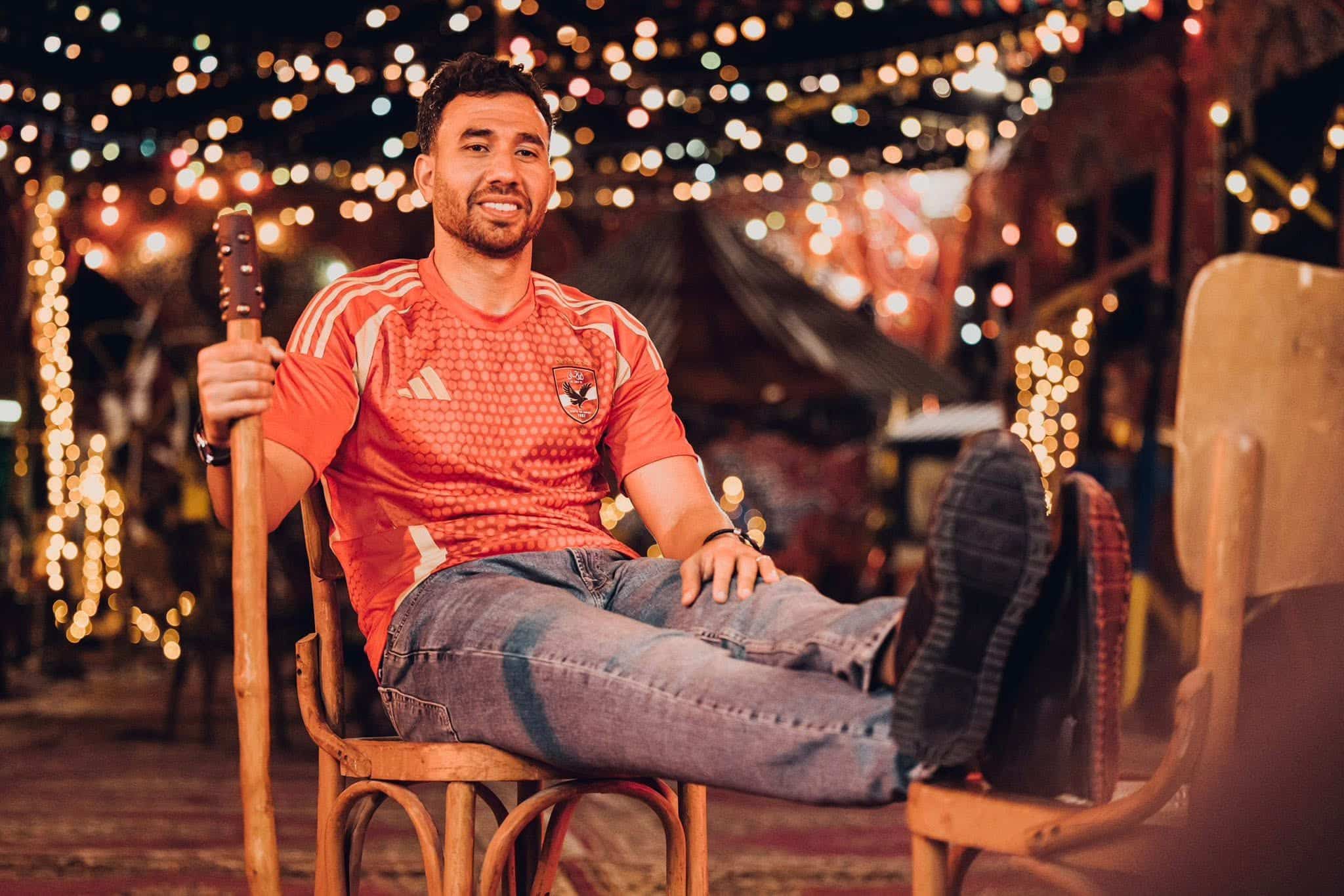 Mahmoud Trezeguet em apresenta&ccedil;&atilde;o no Al Ahly