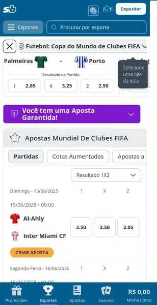 B&ocirc;nus e bol&atilde;o Mundial de Clubes: top ofertas para apostar