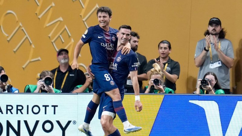 Em ritmo de treino, PSG humilha Inter Miami e expõe brasileiros no Mundial