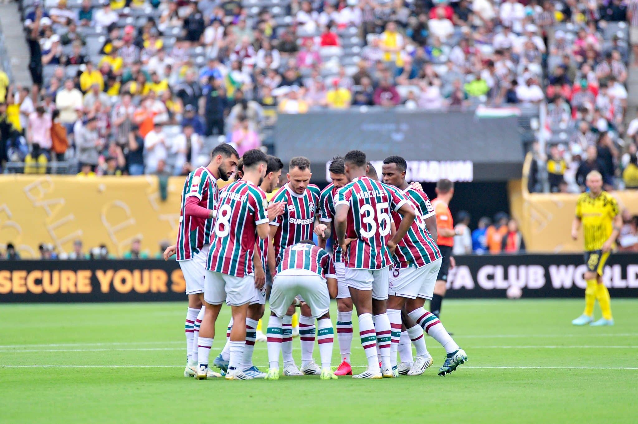 Jogadores do Fluminense fizeram campanha hist&oacute;rica  Foto: (Imago)