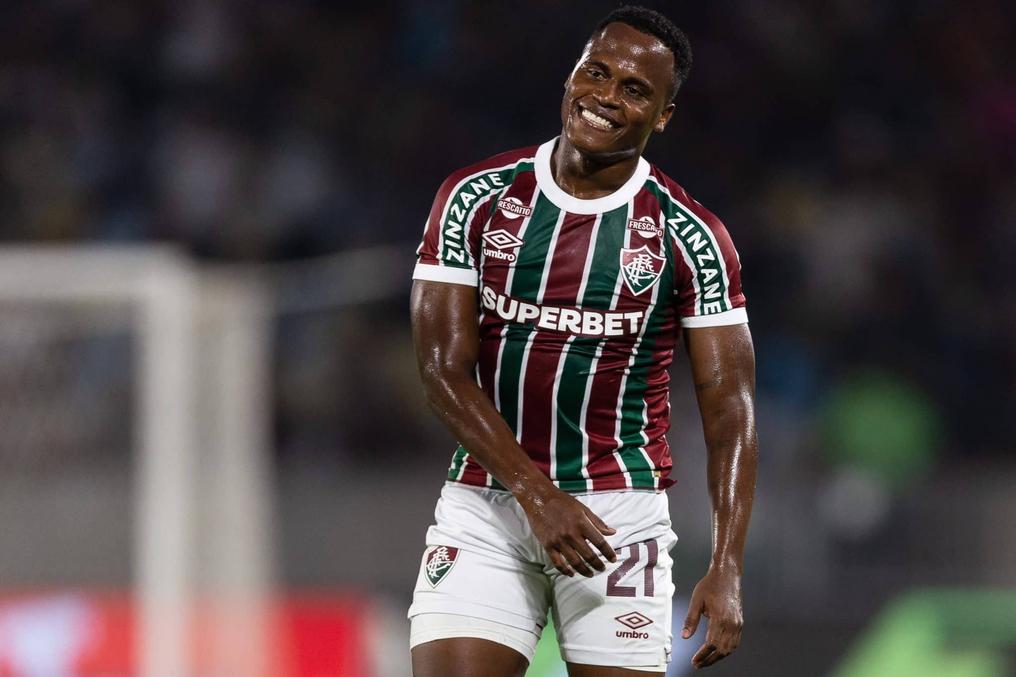 Arias fez seu &uacute;ltimo jogo com a camisa do Fluminense (Foto: Imago)