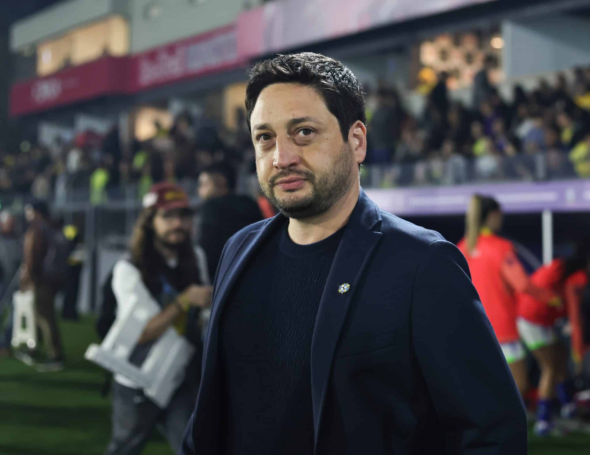 Arthur Elias em amistoso da sele&ccedil;&atilde;o brasileira feminina