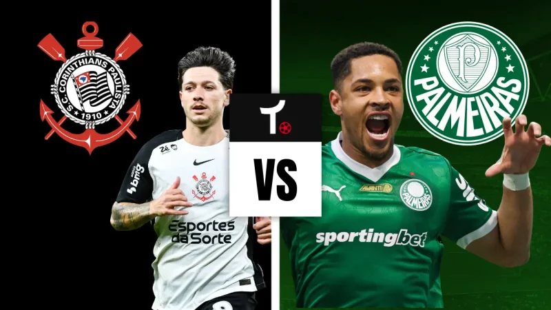 Corinthians x Palmeiras: onde assistir, horário e prováveis escalações