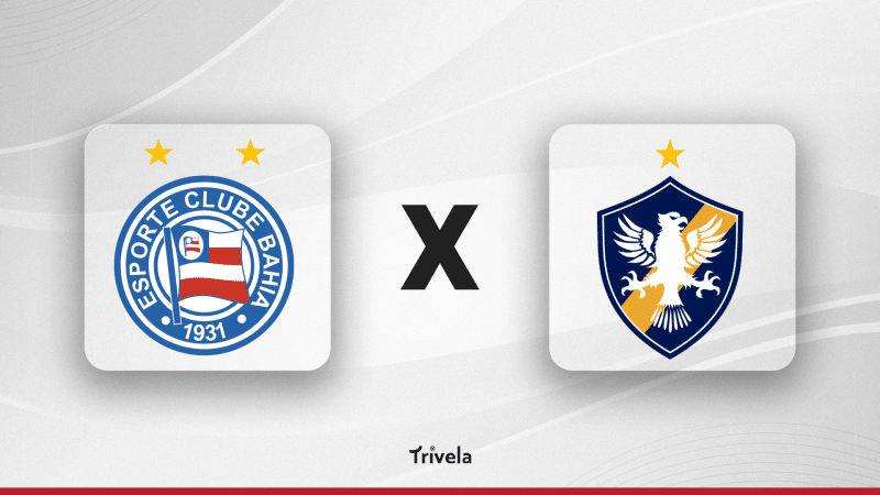 Bahia x Retrô: onde assistir, horário e prováveis escalações