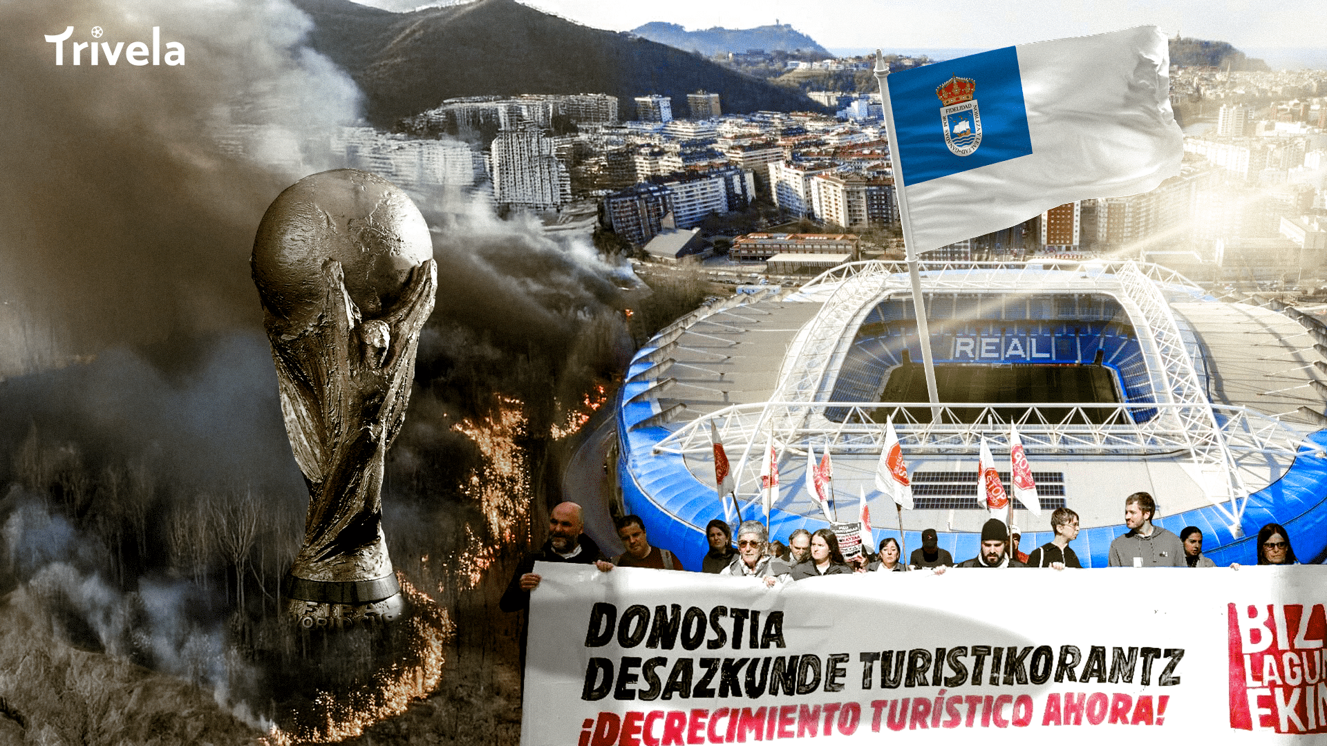 San Sebasti&aacute;n: O para&iacute;so basco que virou resist&ecirc;ncia contra a Copa do Mundo de 2030