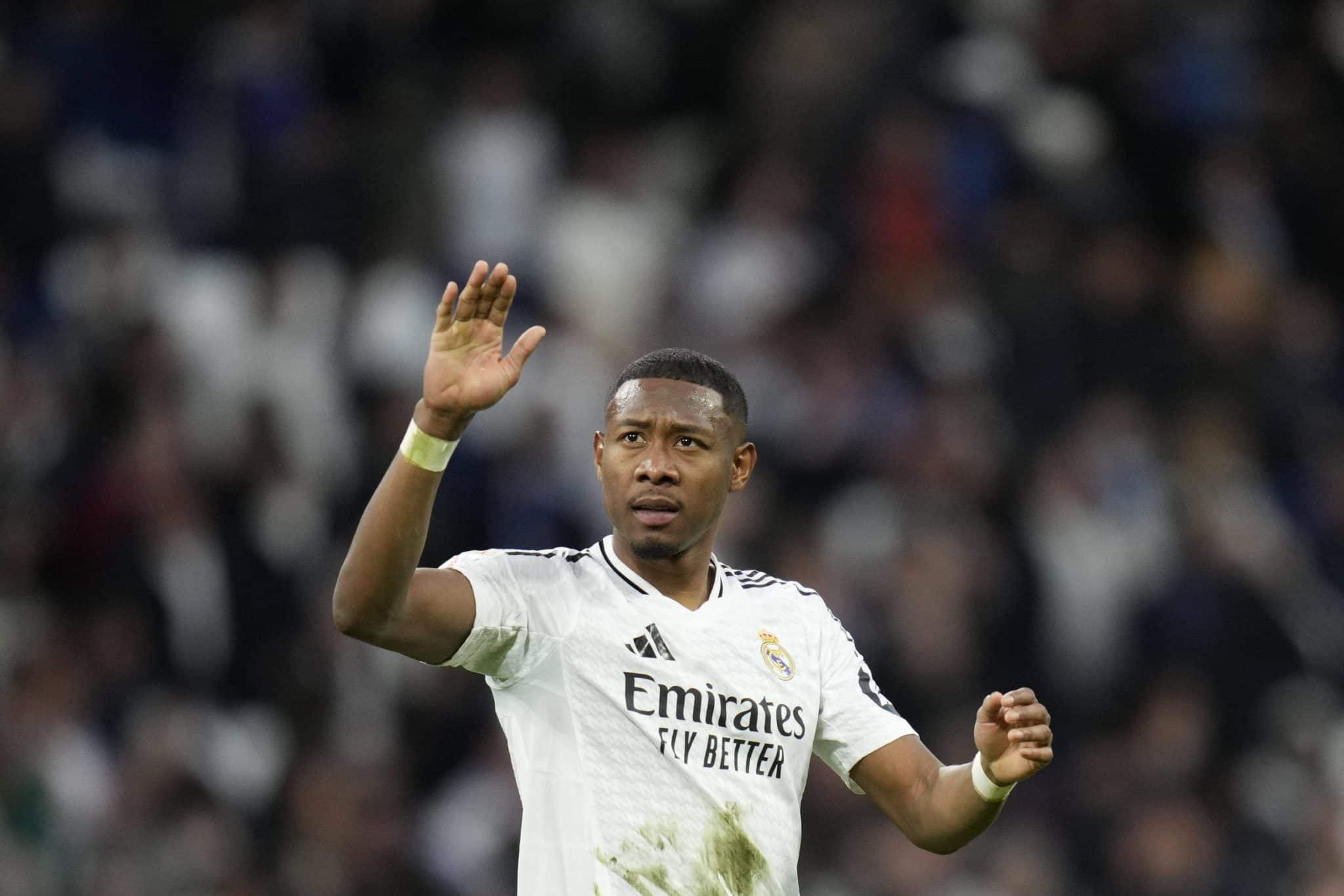 Alaba em a&ccedil;&atilde;o pelo Real Madrid