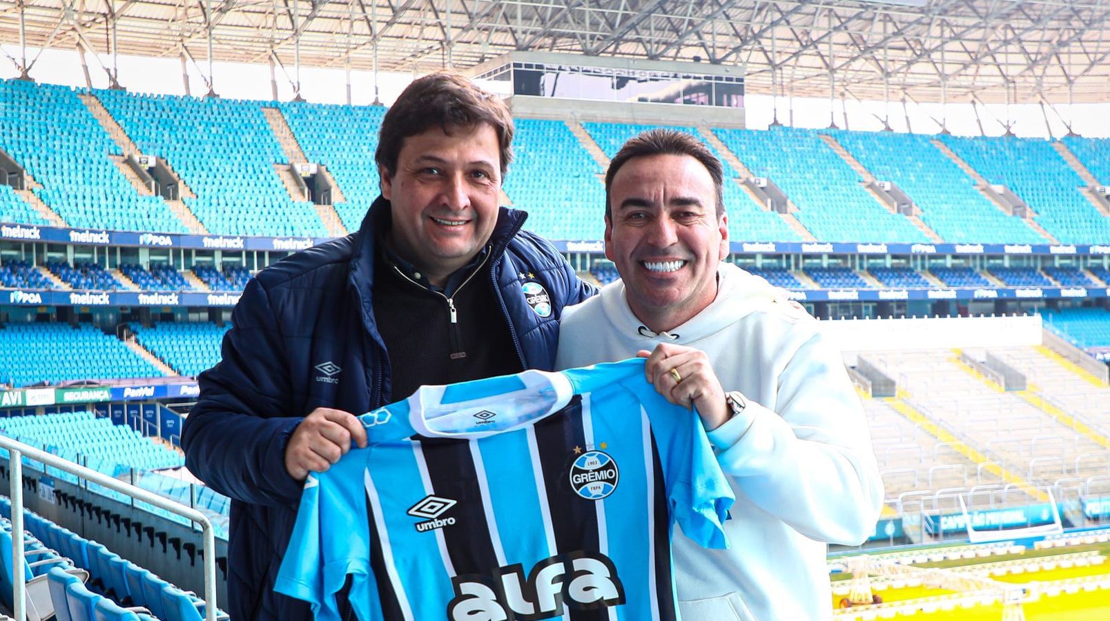 Gr&ecirc;mio: Quem &eacute; empres&aacute;rio que comprou gest&atilde;o da Arena por R$ 130 milh&otilde;es e doar&aacute; ao clube