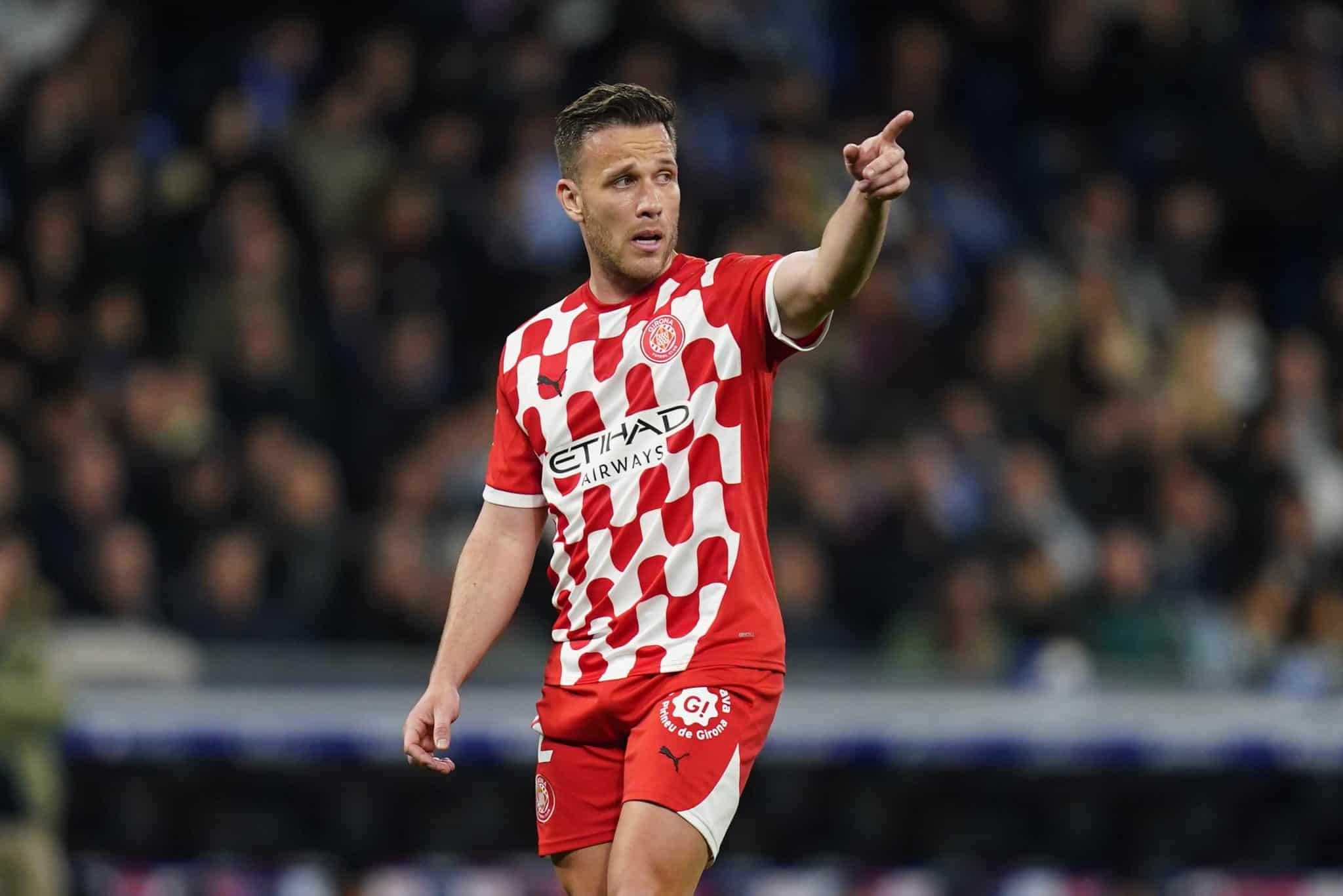 Arthur Melo, em a&ccedil;&atilde;o pelo Girona (Foto: IconSport)