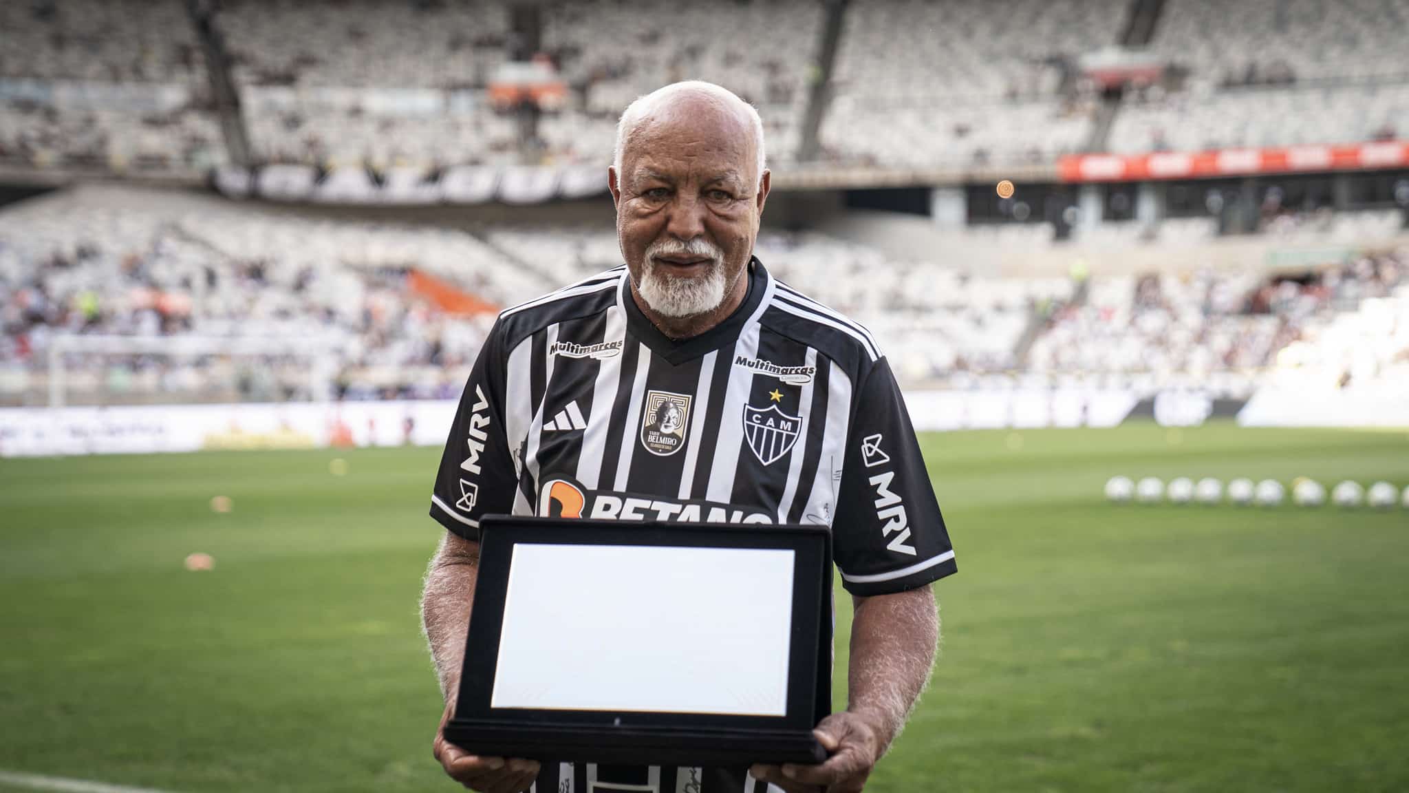 Belmiro trabalhou por mais de 50 anos no Galo Foto: (Pedro Souza/Atl&eacute;tico)