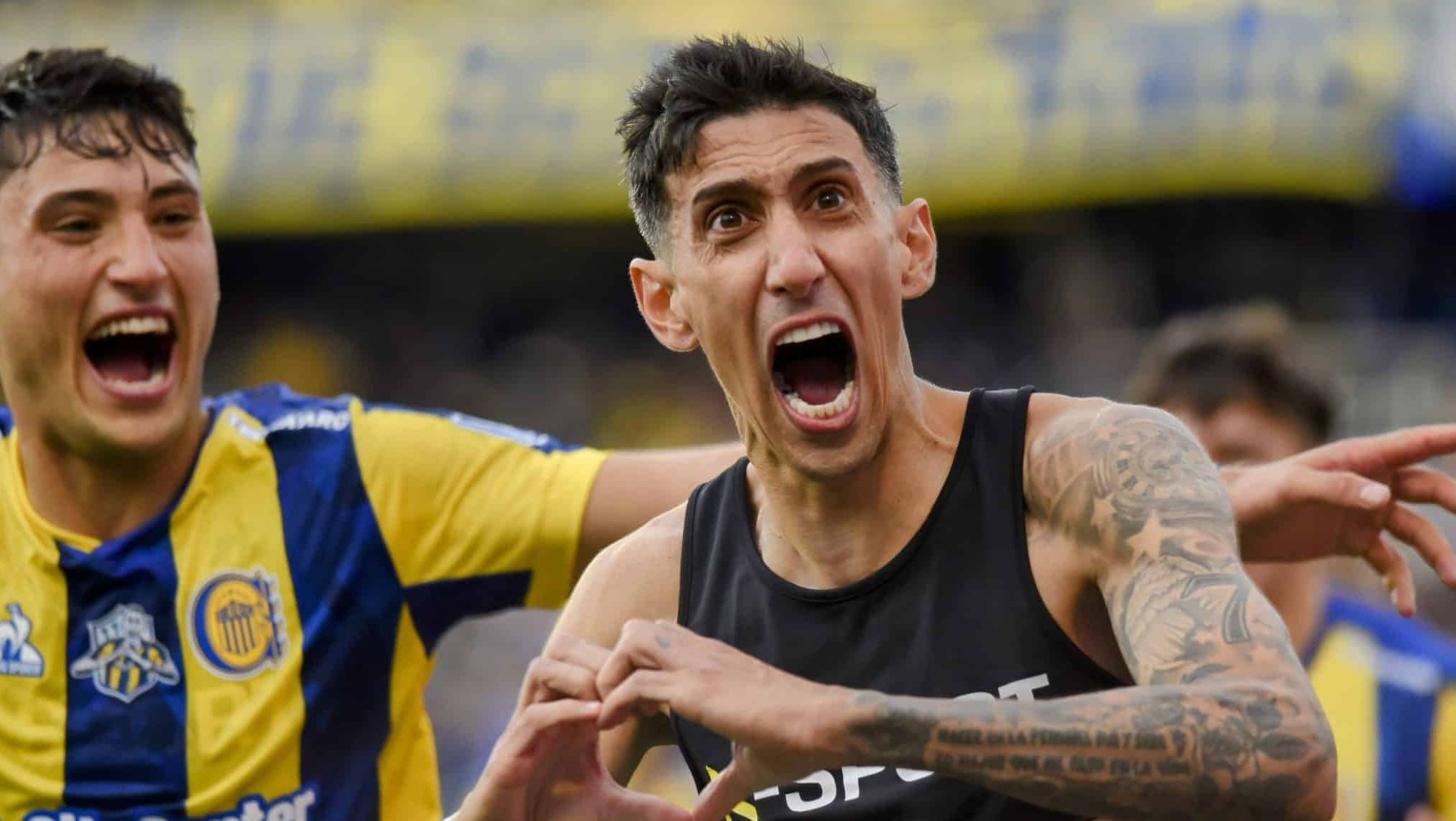 Emo&ccedil;&atilde;o, gol e banho de &aacute;gua fria: A reestreia de Di Mar&iacute;a pelo Rosario Central