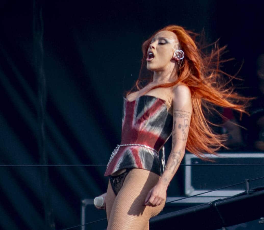 Doja Cat apoiou a sele&ccedil;&atilde;o inglesa na final da Eurocopa 2024 Foto: (Imago)