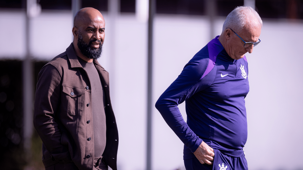 Dorival J&uacute;nior e Fabinho Soldado Corinthians