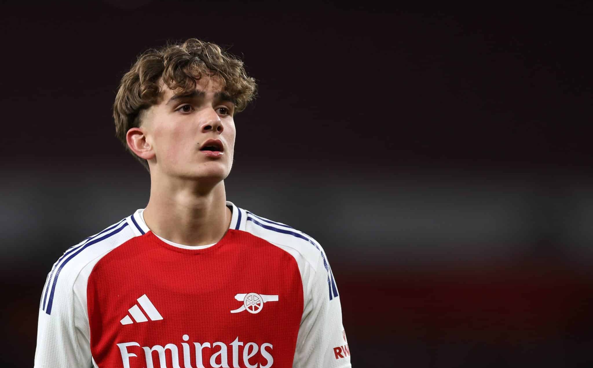 Max Dowman pelo Arsenal