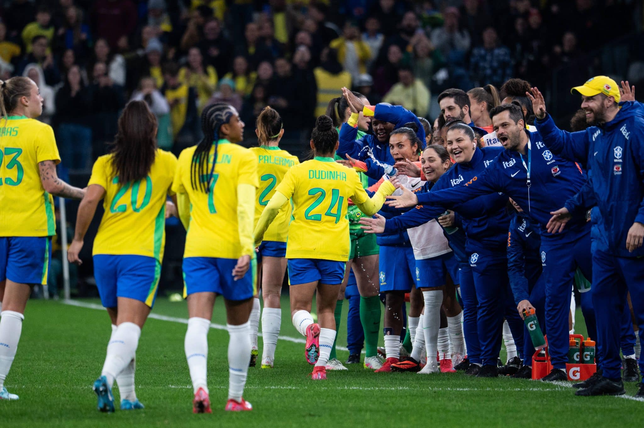 BRASIL vs JAPAN &ndash; FRIENDLY MATCH WOMEN&rsquo;S NATIONAL SOCCER TEAM