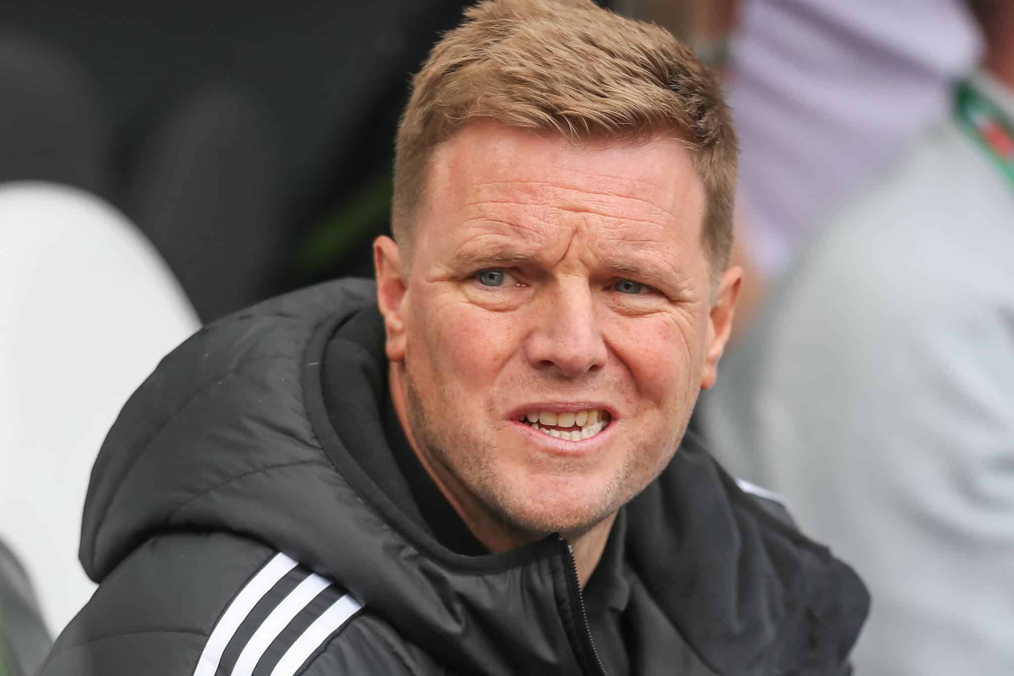 O t&eacute;cnico Eddie Howe, do Newcastle