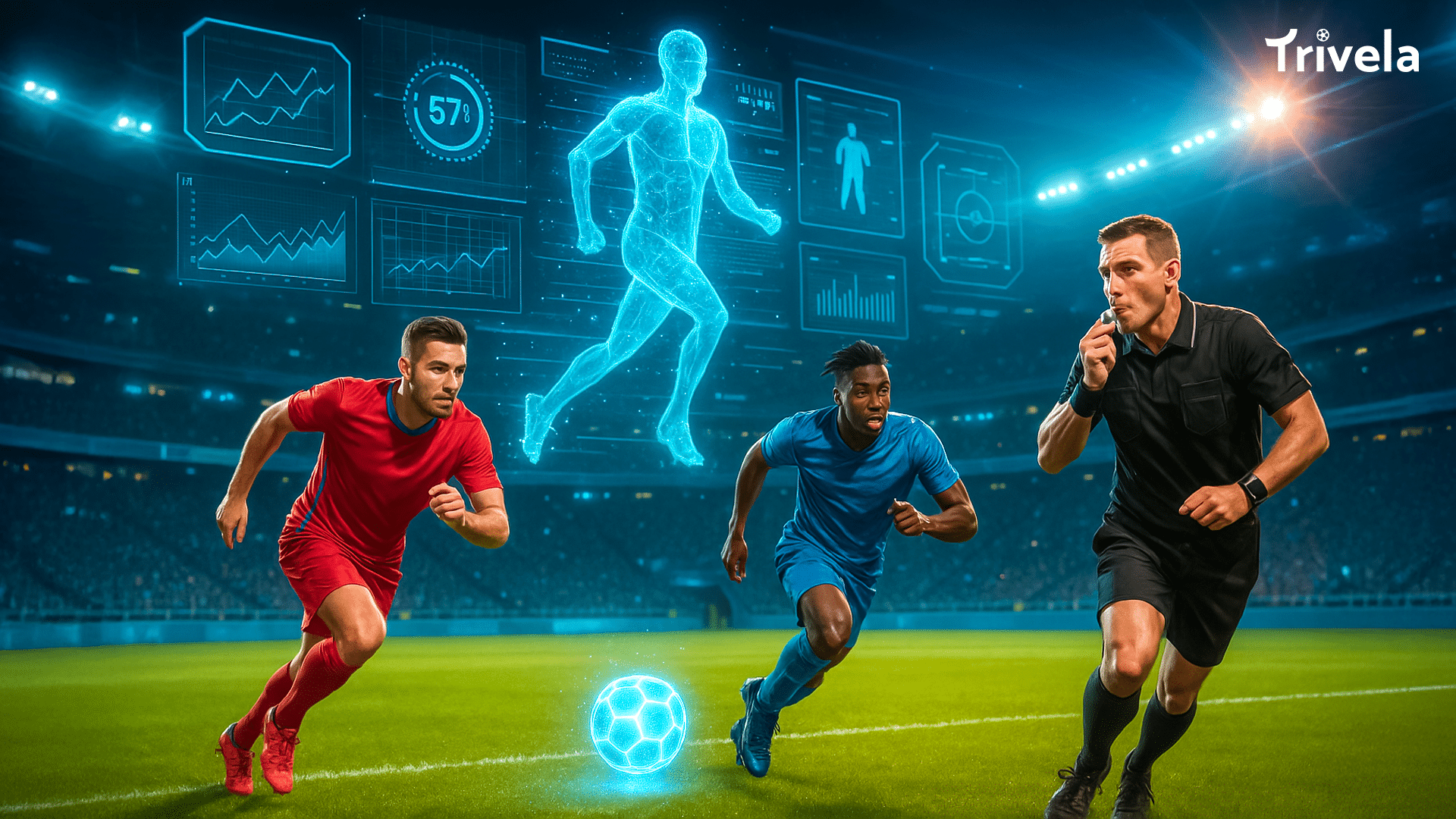 Como a intelig&ecirc;ncia artificial impacta o futebol, dentro e fora de campo