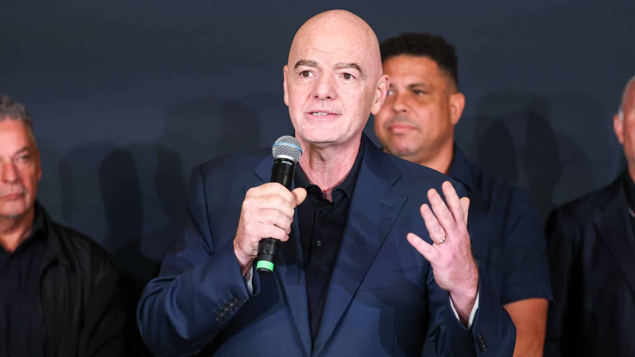 Infantino revela lucro da Fifa durante o Mundial e despista sobre futuro do torneio