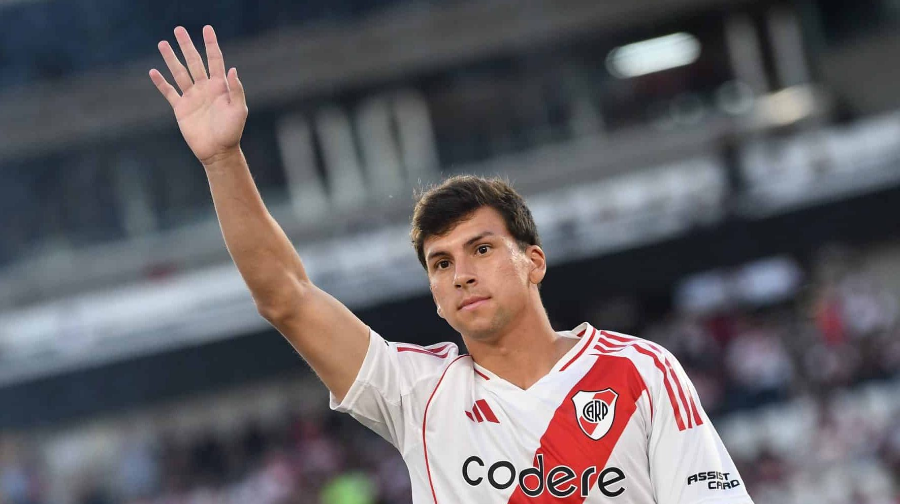 Gonzalo Tapia, atacante do River que est&aacute; perto do S&atilde;o Paulo