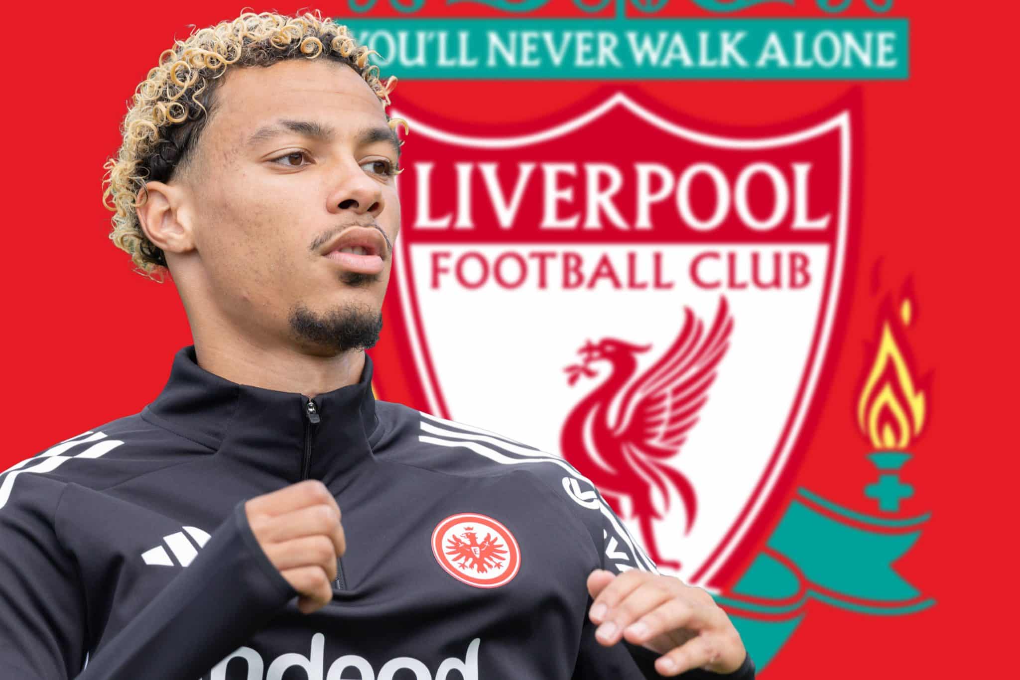 Hugo Ekitik&eacute;, ex-Eintracht Frankfurt, est&aacute; a caminho do Liverpool Foto: (Imago)