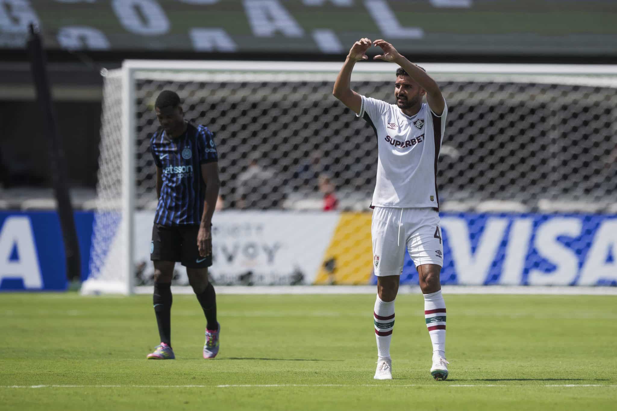 Ign&aacute;cio em partida pelo Fluminense no Mundial de Clubes (Foto: IMAGO /&nbsp;Nicolo Campo)