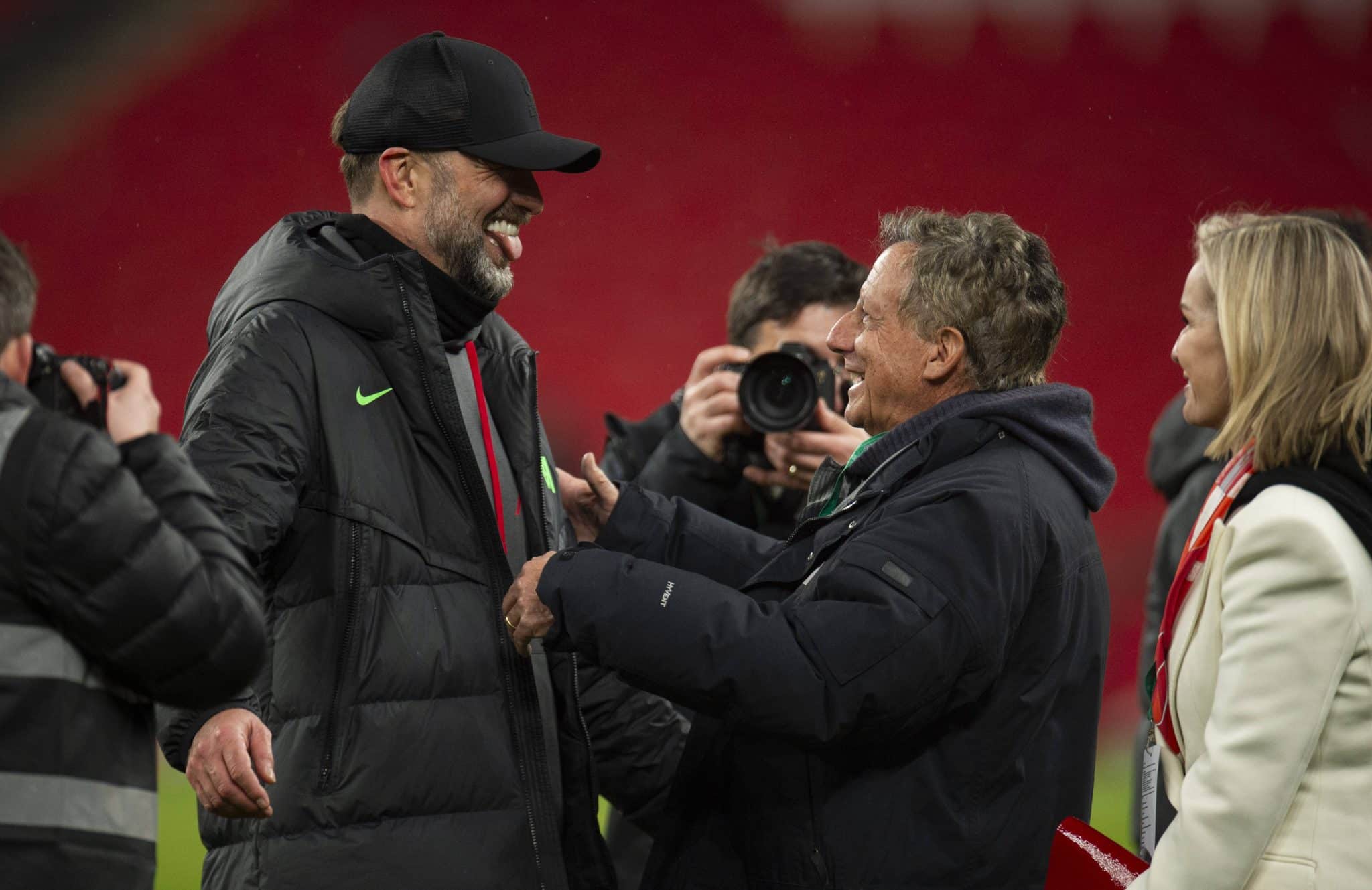 J&uuml;rgen Klopp e Tom Werner, presidente do Liverpool Foto: (Imago)