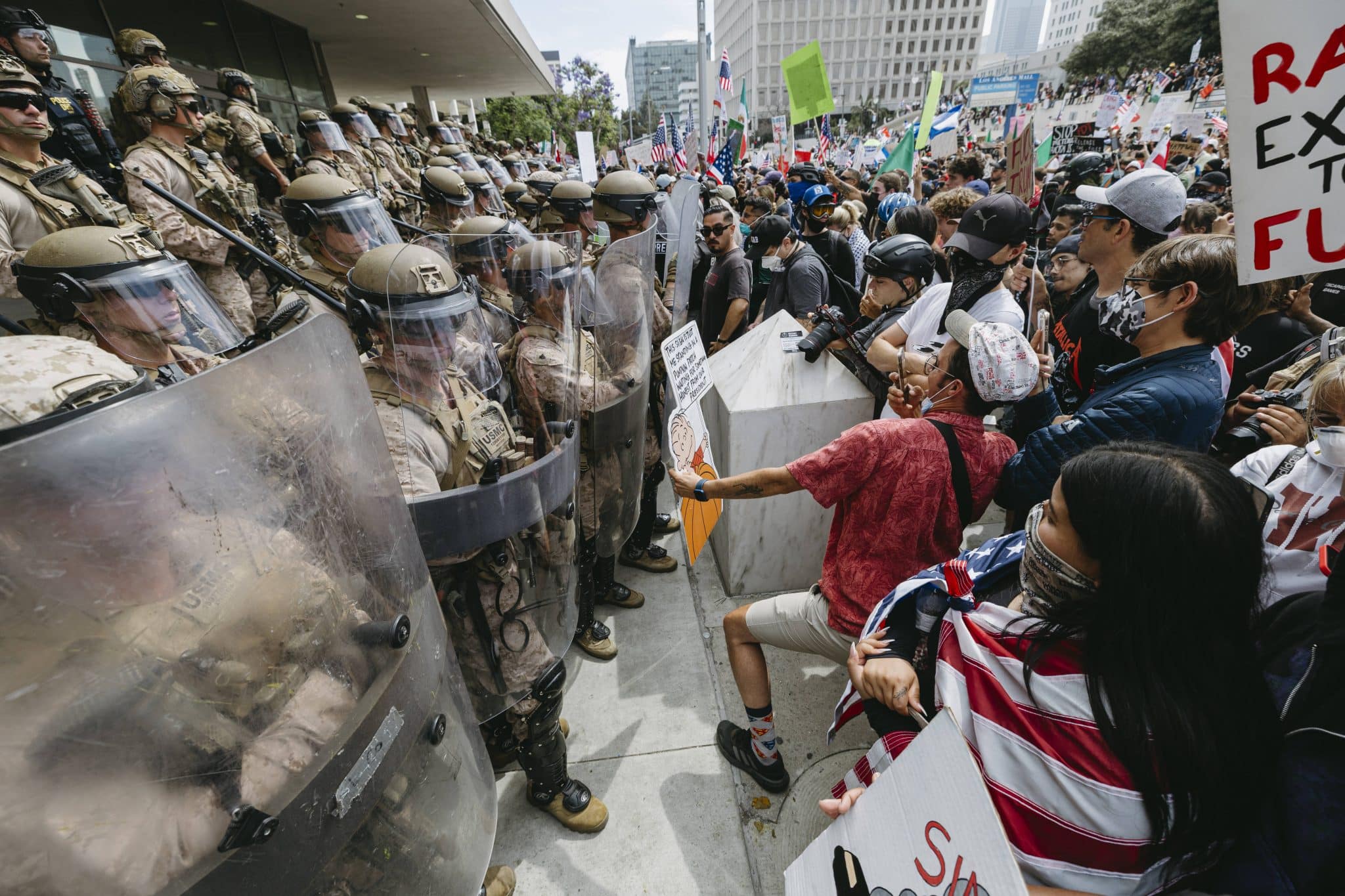 No King Rally in Los Angeles