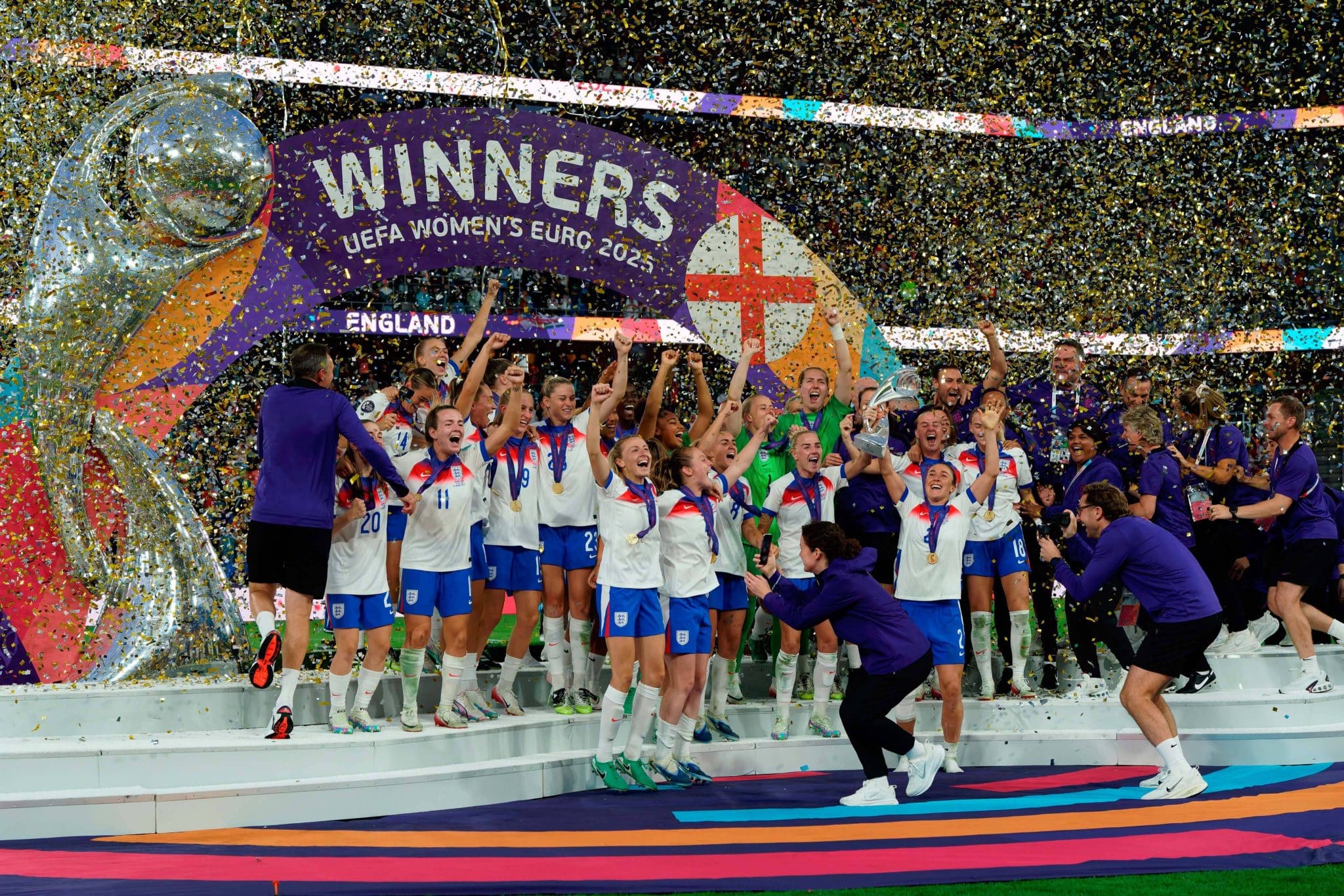 CALCIO &ndash; UEFA Campionato Europeo &ndash; UEFA Women&rsquo;s EURO 2025 &ndash; Final &ndash; England vs Spain
