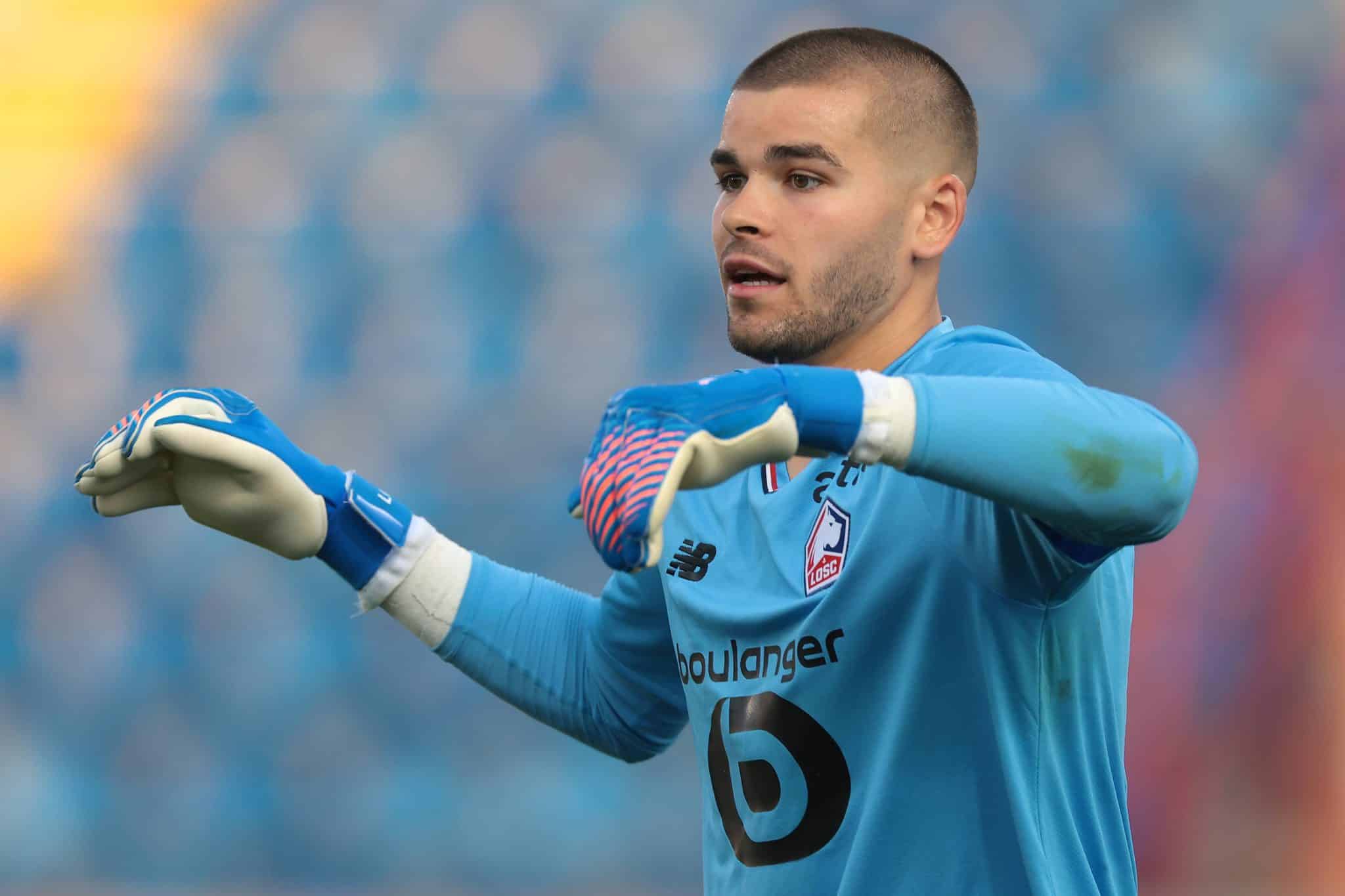 Lucas Chevalier, do Lille Foto: (Imago)