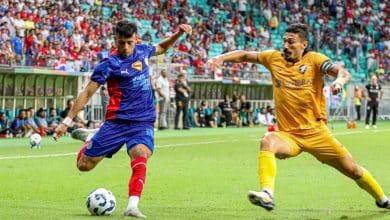 Artilheiro confirma fim da seca, mas Bahia sai frustrado em mais uma noite de Copa