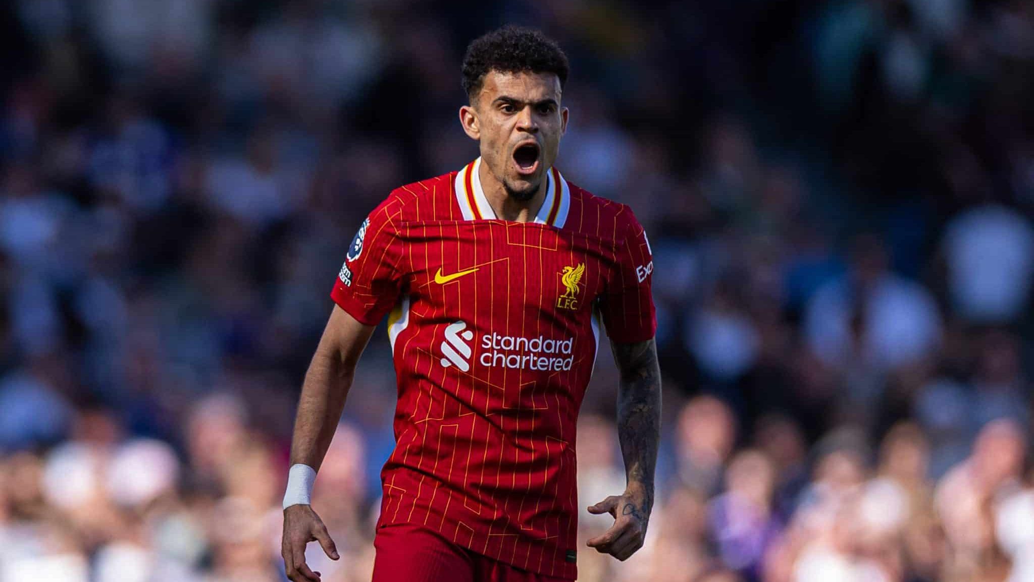 Luis D&iacute;az pelo Liverpool Foto: (Imago)