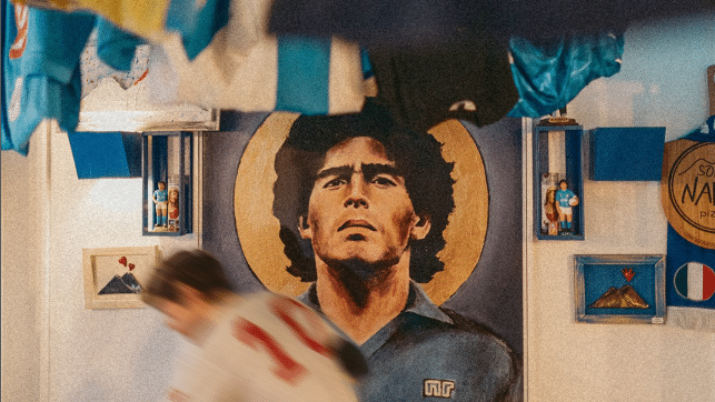 Vista interna do restaurante Song'e Napule de Nova Jersey