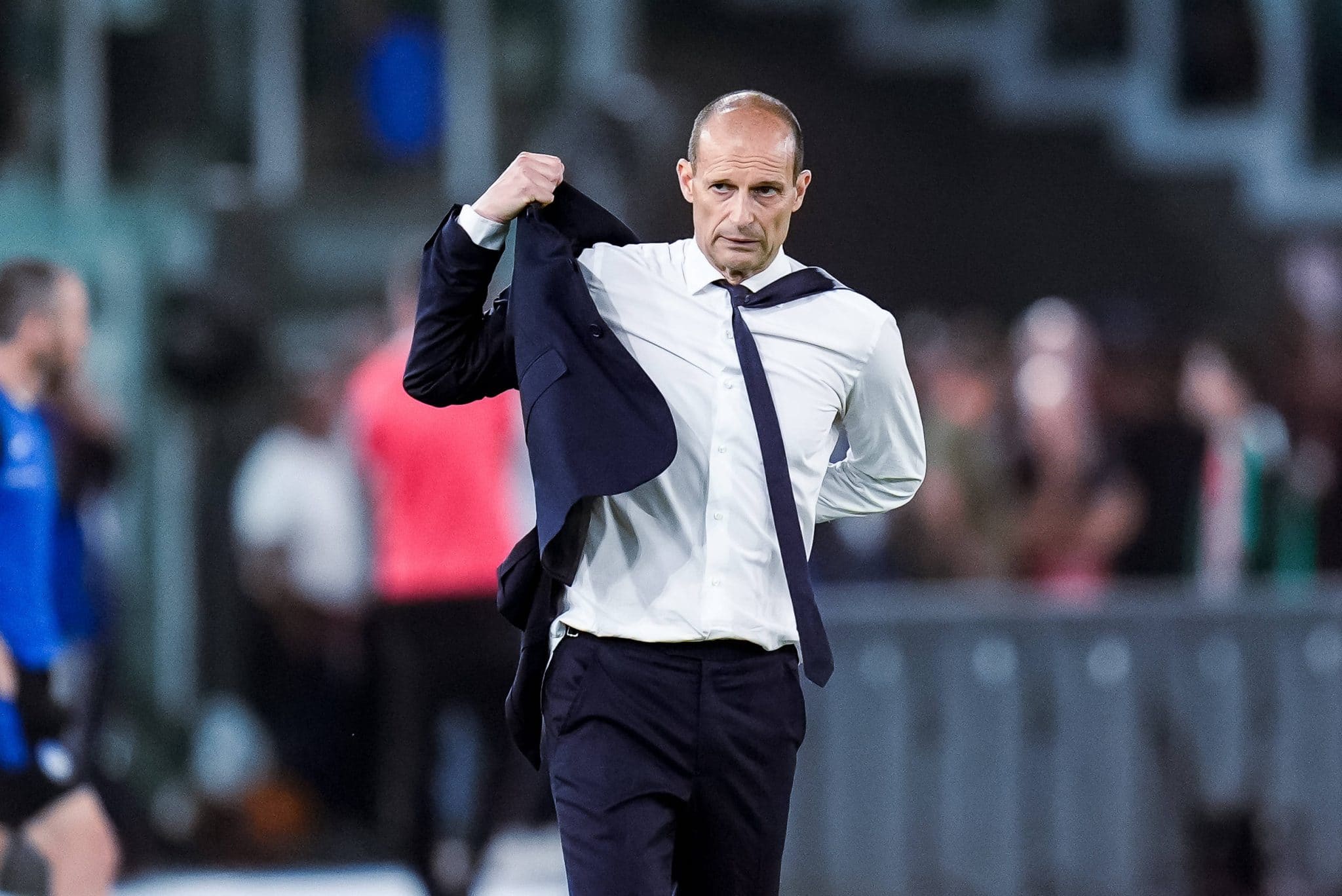 O t&eacute;cnico Massimiliano Allegri