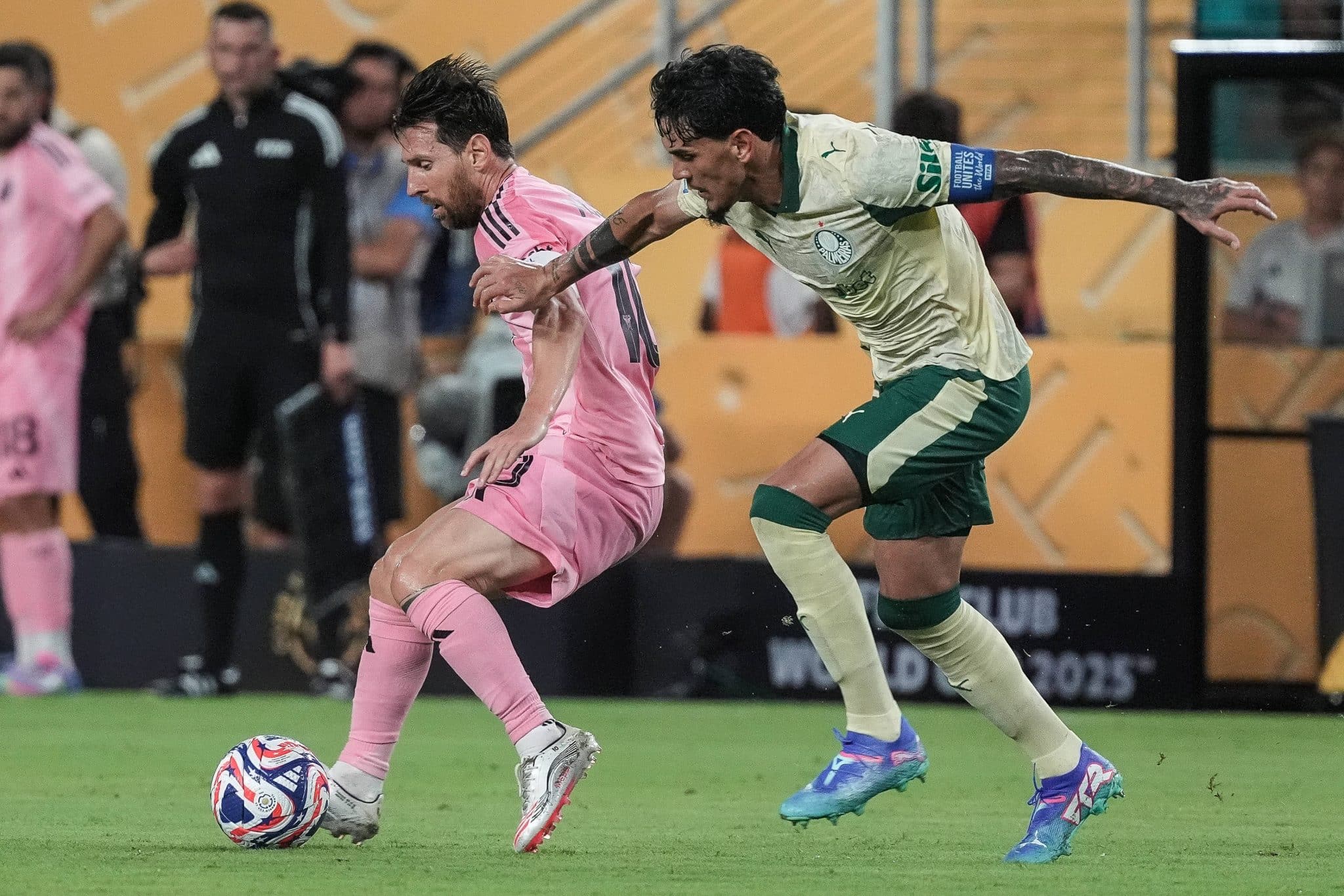 Palmeiras enfrentou o Inter Miami de Messi no Mundial (Foto: Imago)
