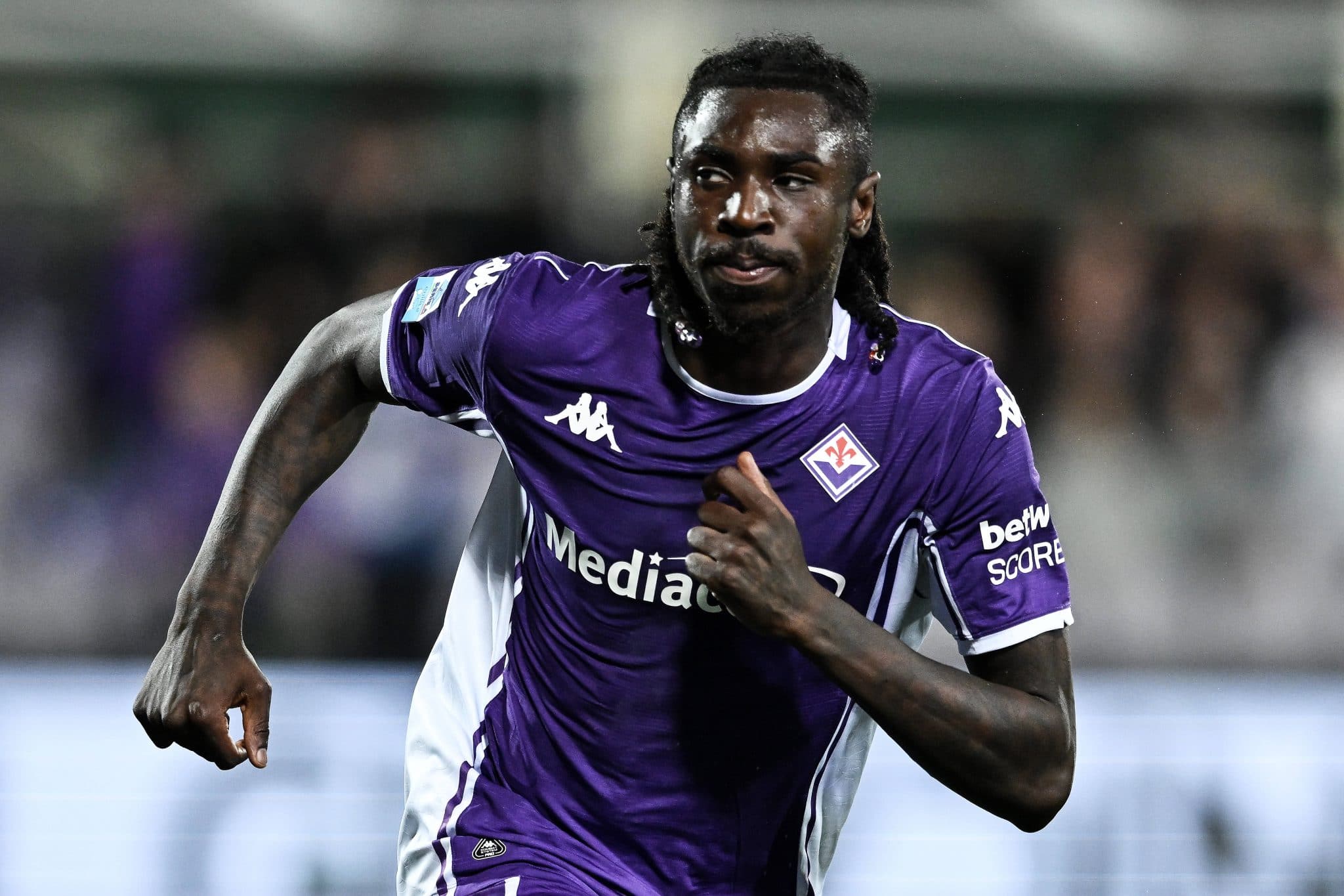 Kean est&aacute; em alta na Fiorentina Foto: (Imago)