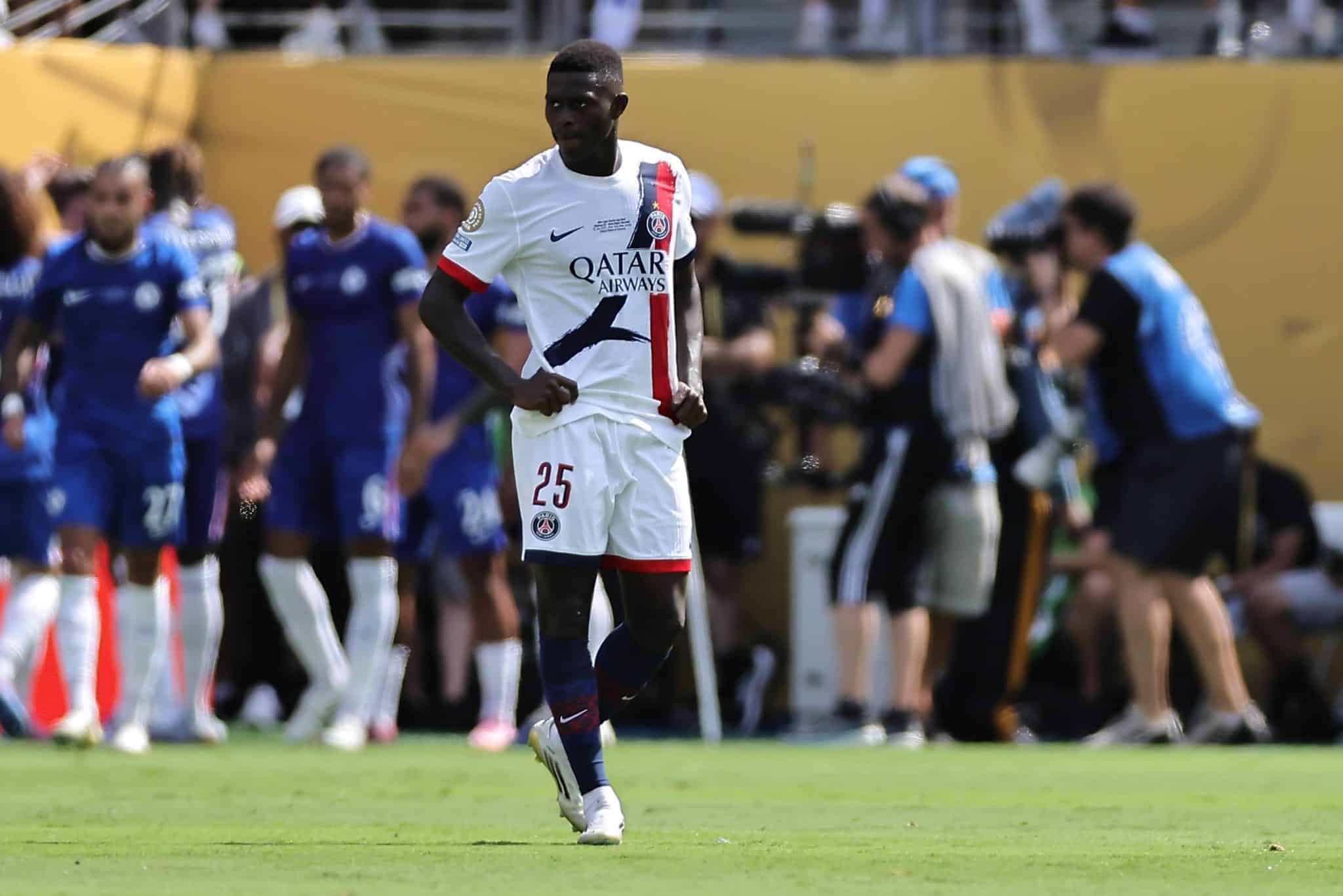 PSG teve muitas dificuldades diante do Chelsea Foto: (Imago)