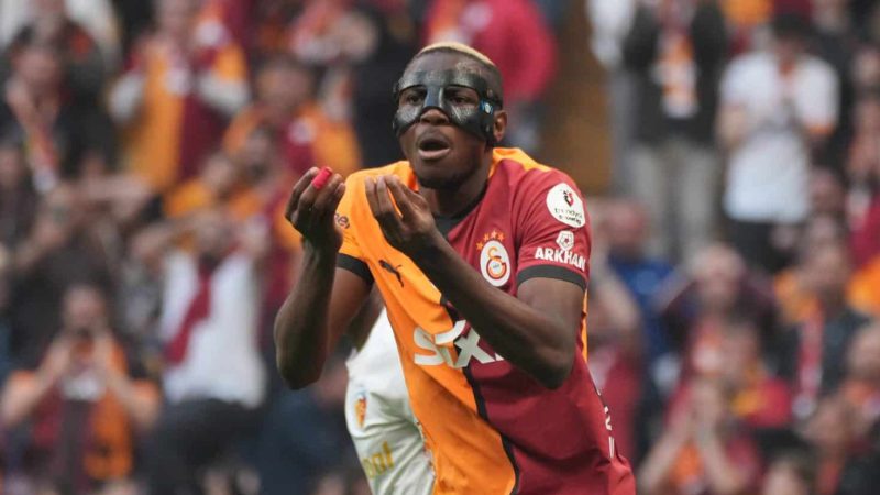Galatasaray divulga detalhes da transferência de Osimhen com salário exorbitante