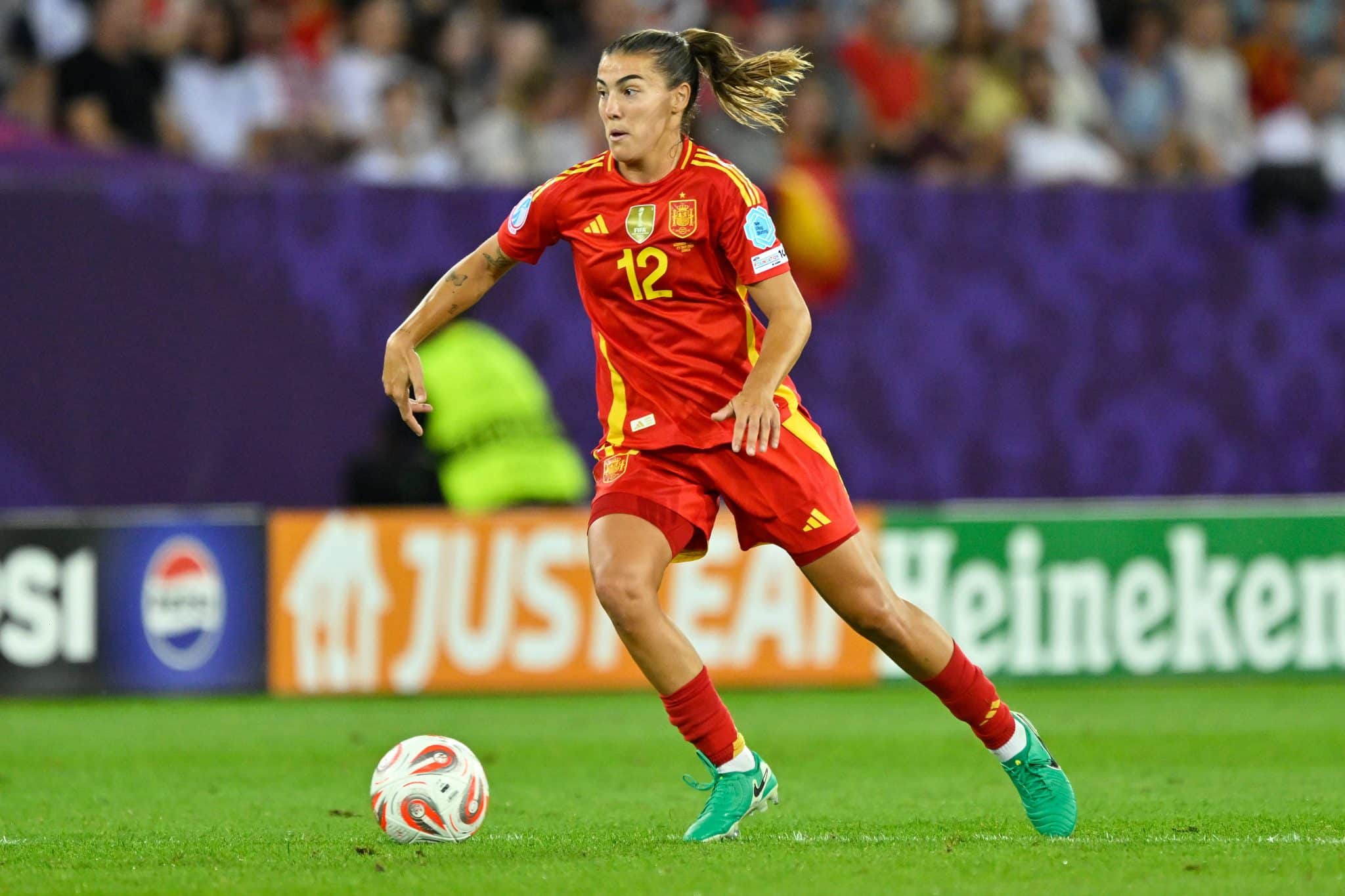 GER, Frauen, UEFA WOMEN`S EURO 2025, Halbfinale: Deutschland &ndash; Spanien